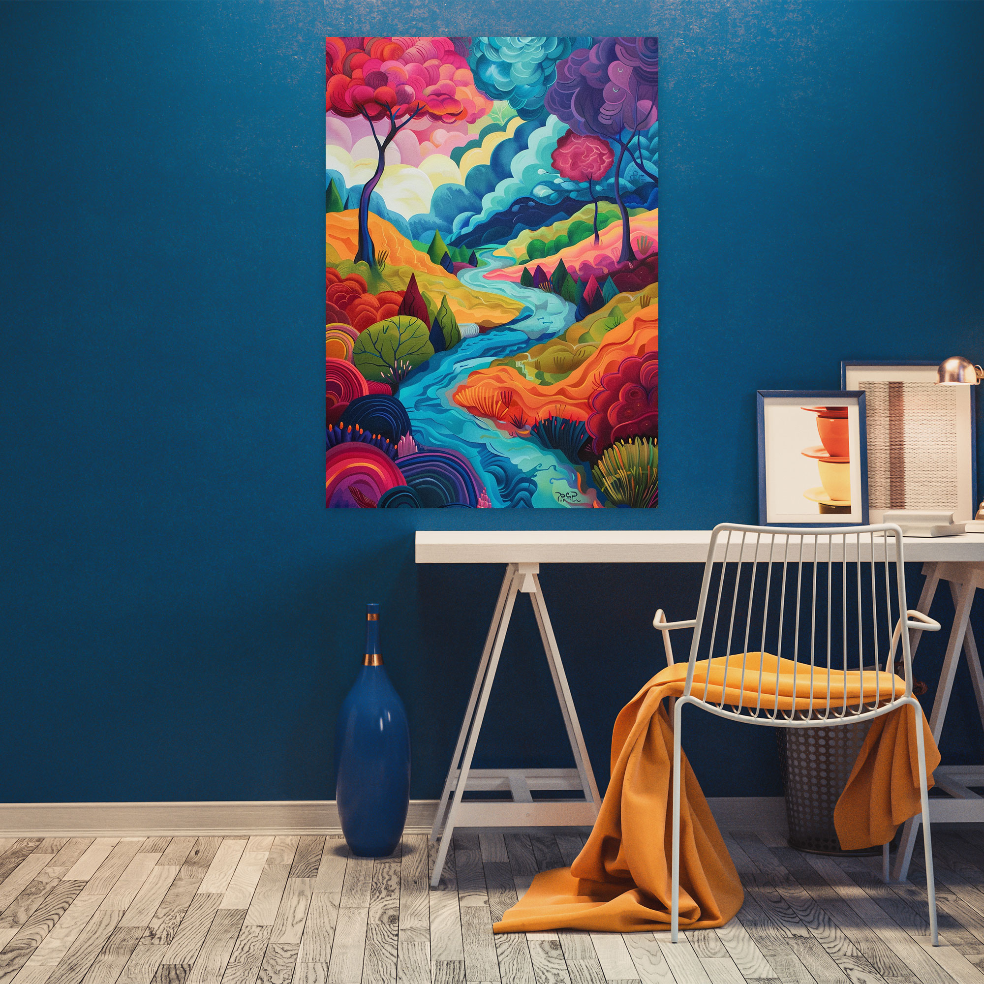 Surreal Expressionism Art Style Canvas Print - Expressionism, Home Decoration, Canvas, Expressionism Art Style