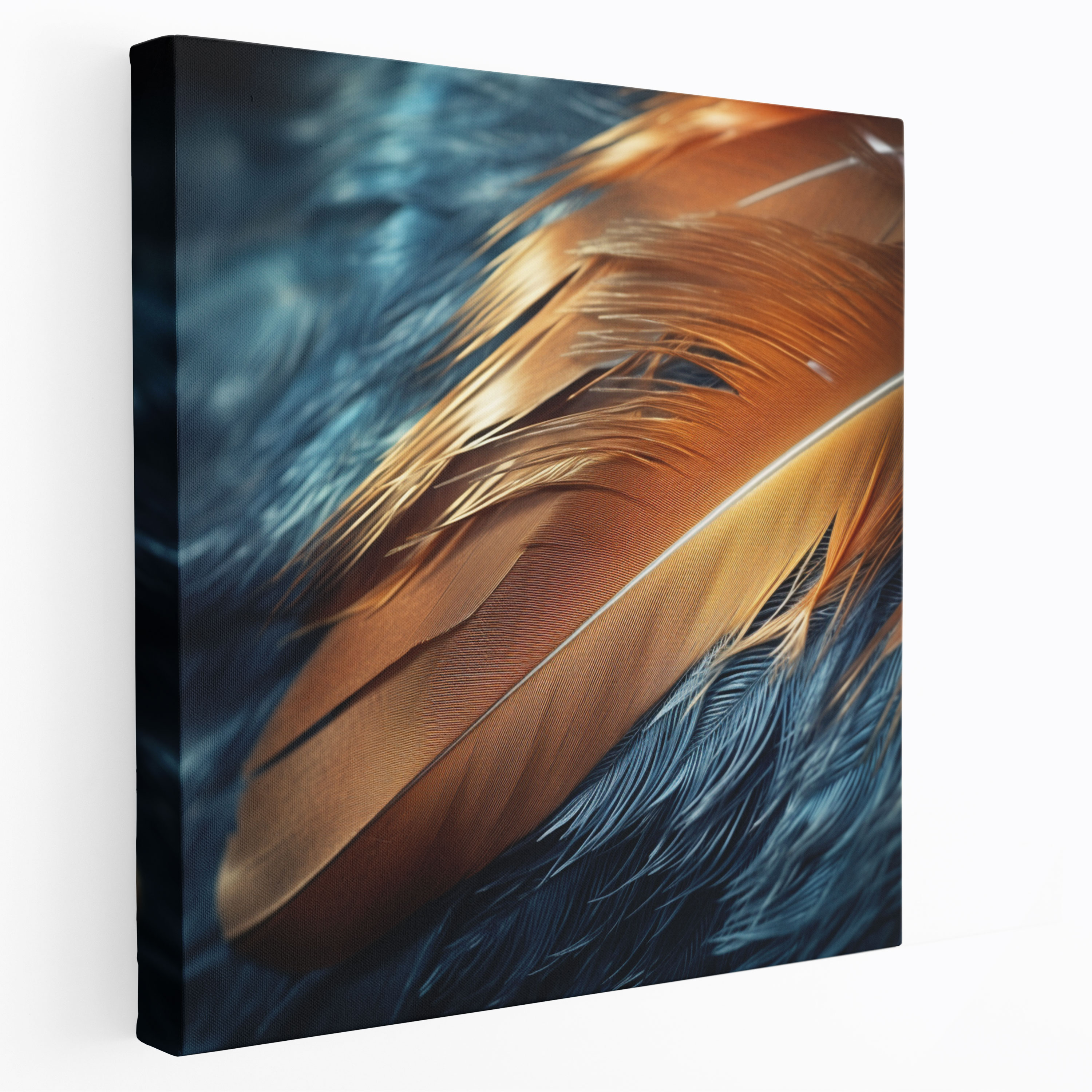 Feather Wall Art - Photorealistic Photograph - Canvas Print - Feather, Home Decoration, Feather Wall Art, Canvas Print