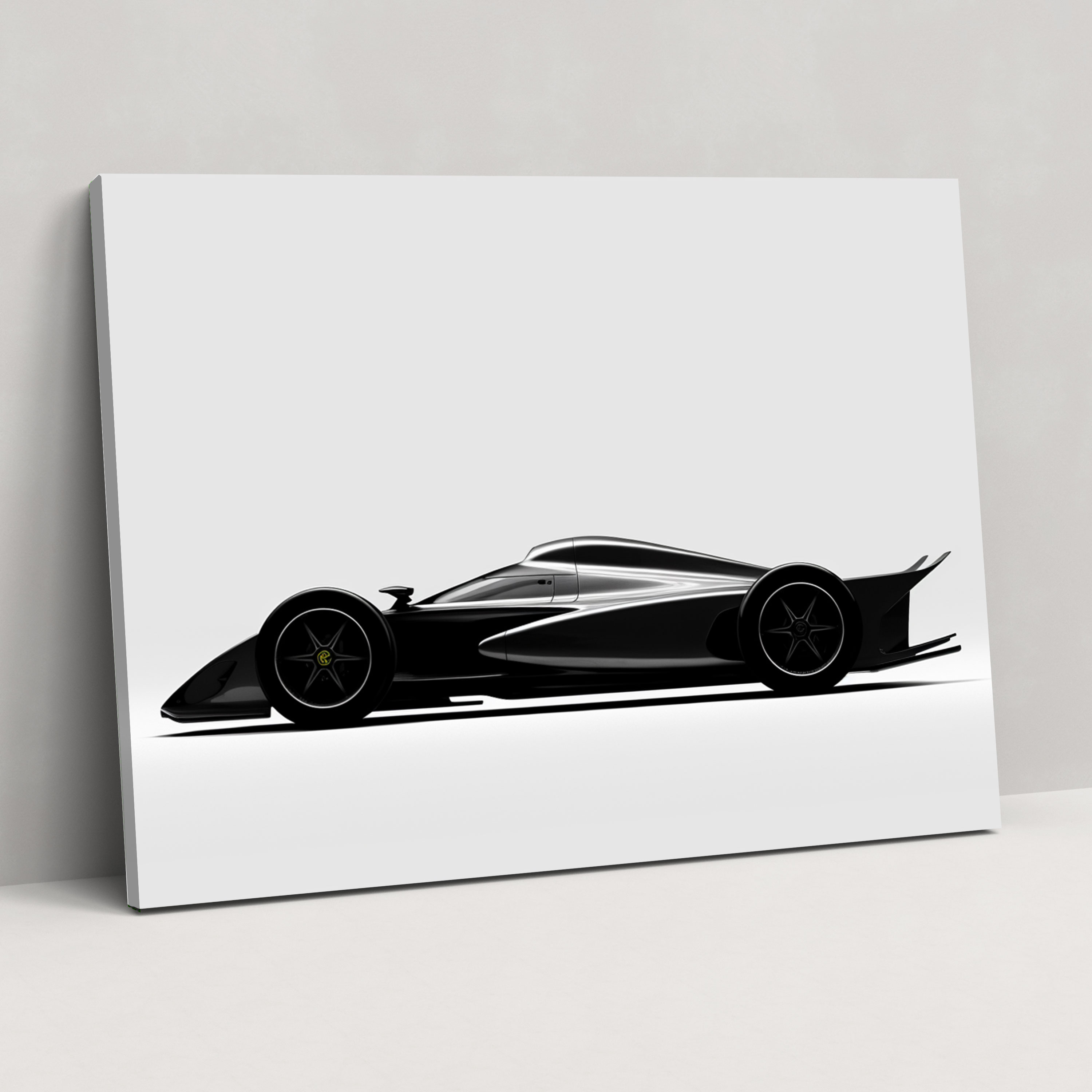 Ferrari Wall Art - Ferrari, Ferrari Racing Car, Wall Decoration, Sleek Lines
