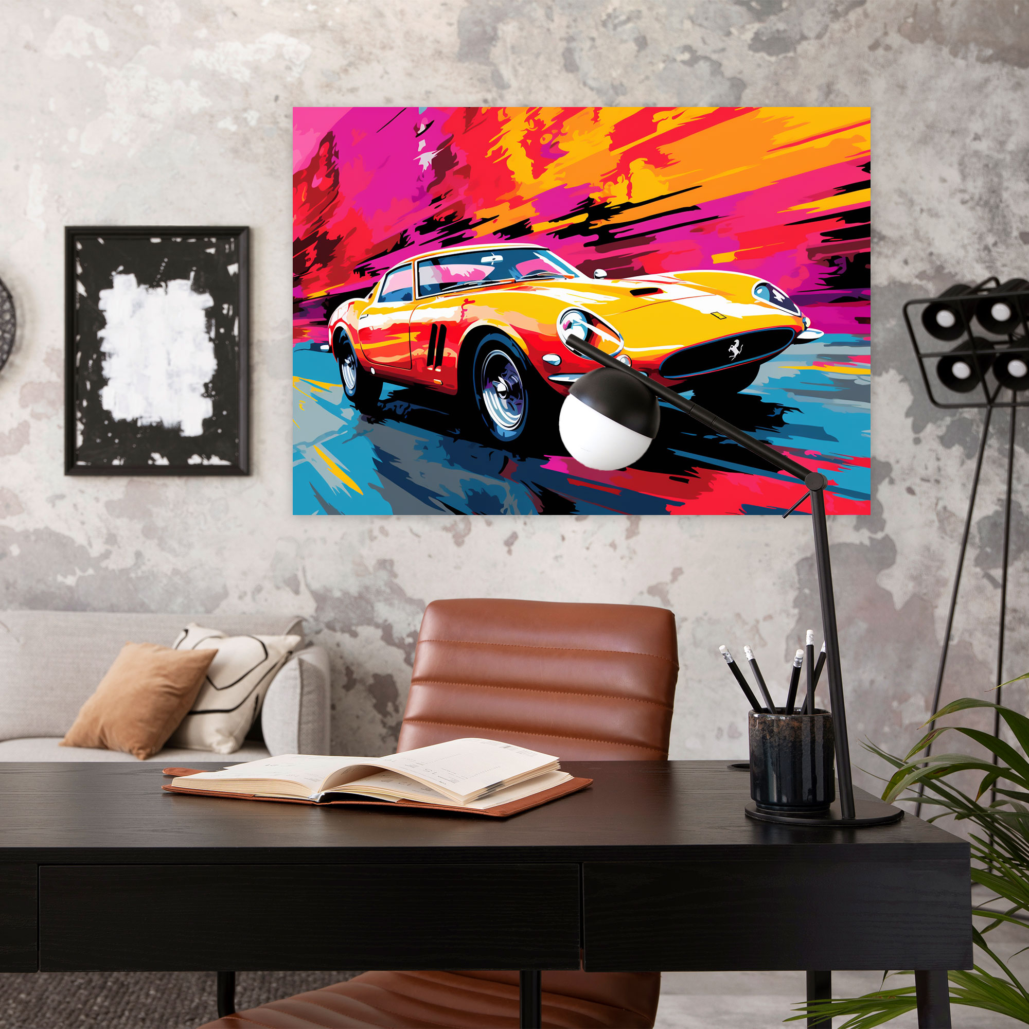 Ferrari Canvas Print - Pop Art Energy - Ferrari, Canvas, Ferrari, Canvas Print