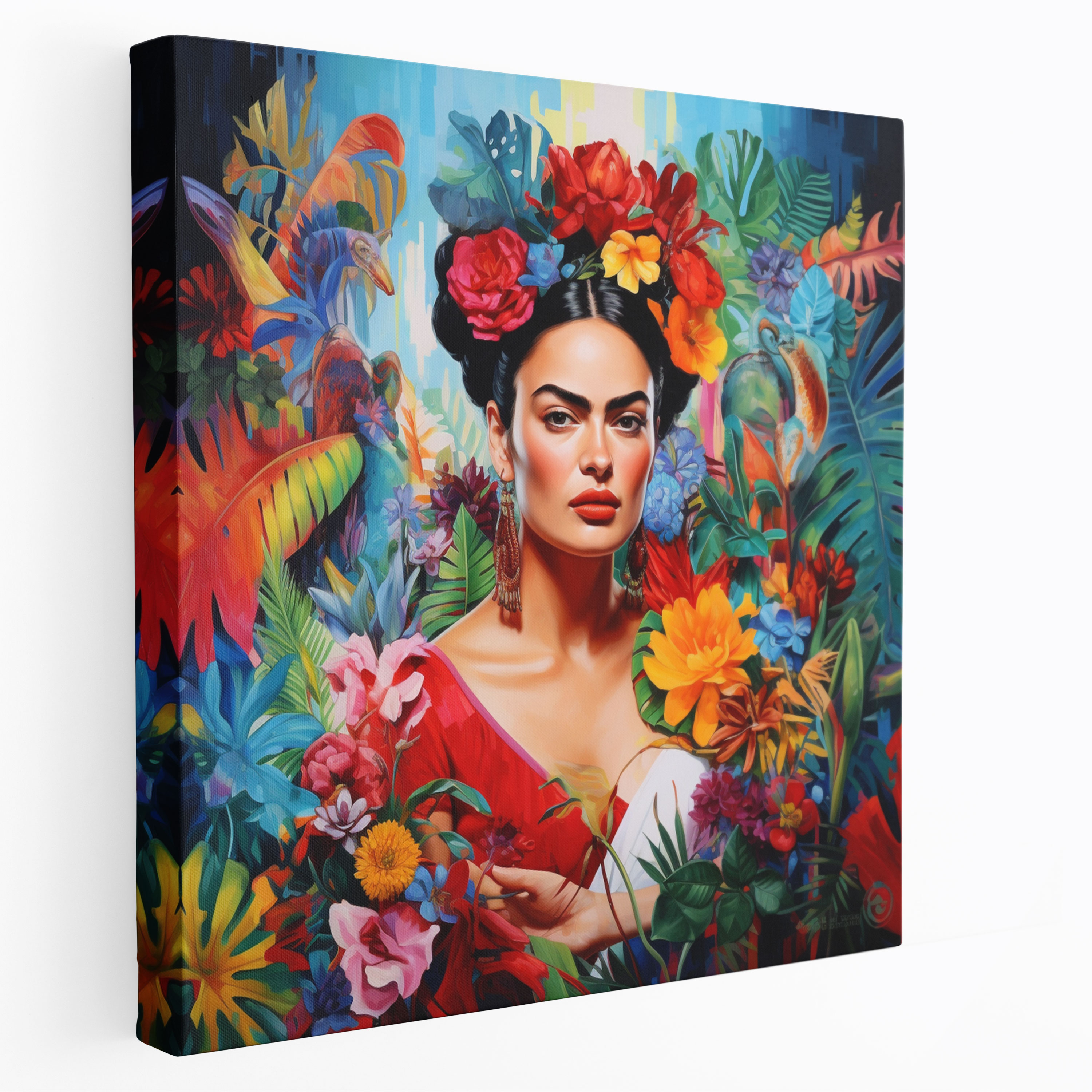 Frida Kahlo Canvas Print - Frida Kahlo, Passion, Canvas Wall Art, Frida Kahlo