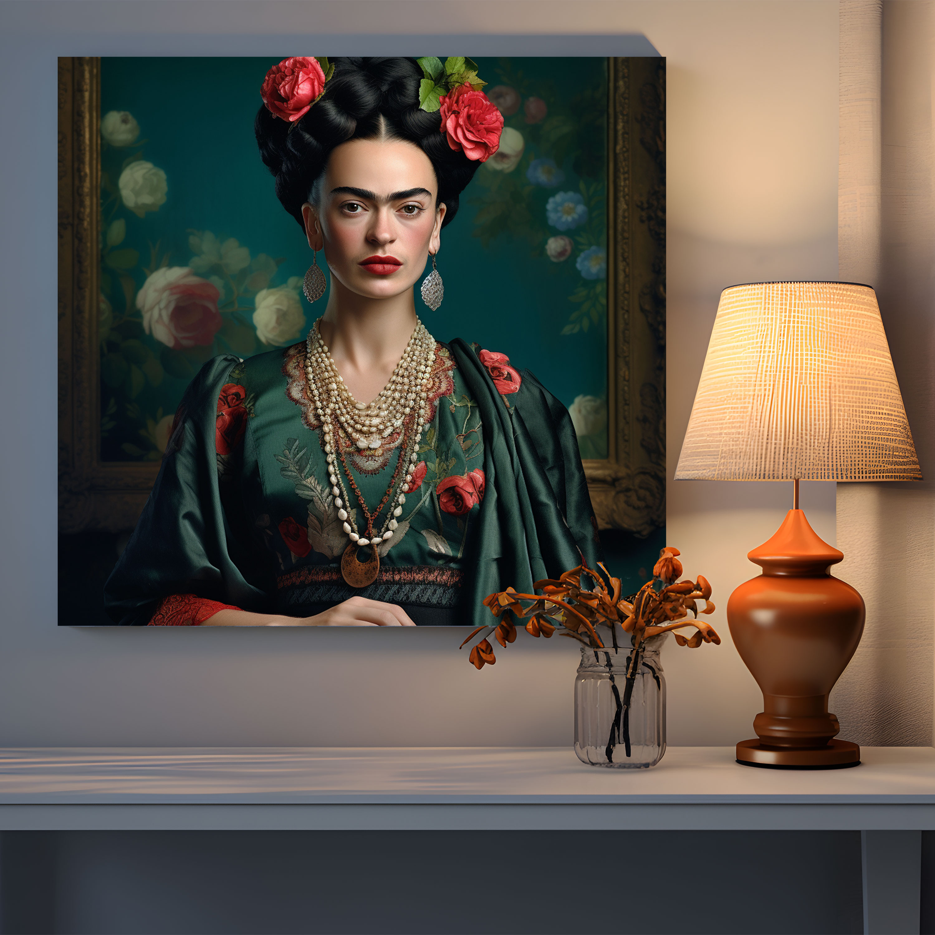 Frida Kahlo Canvas Print - Frida Kahlo, Canvas, Wall Art, Frida Kahlo