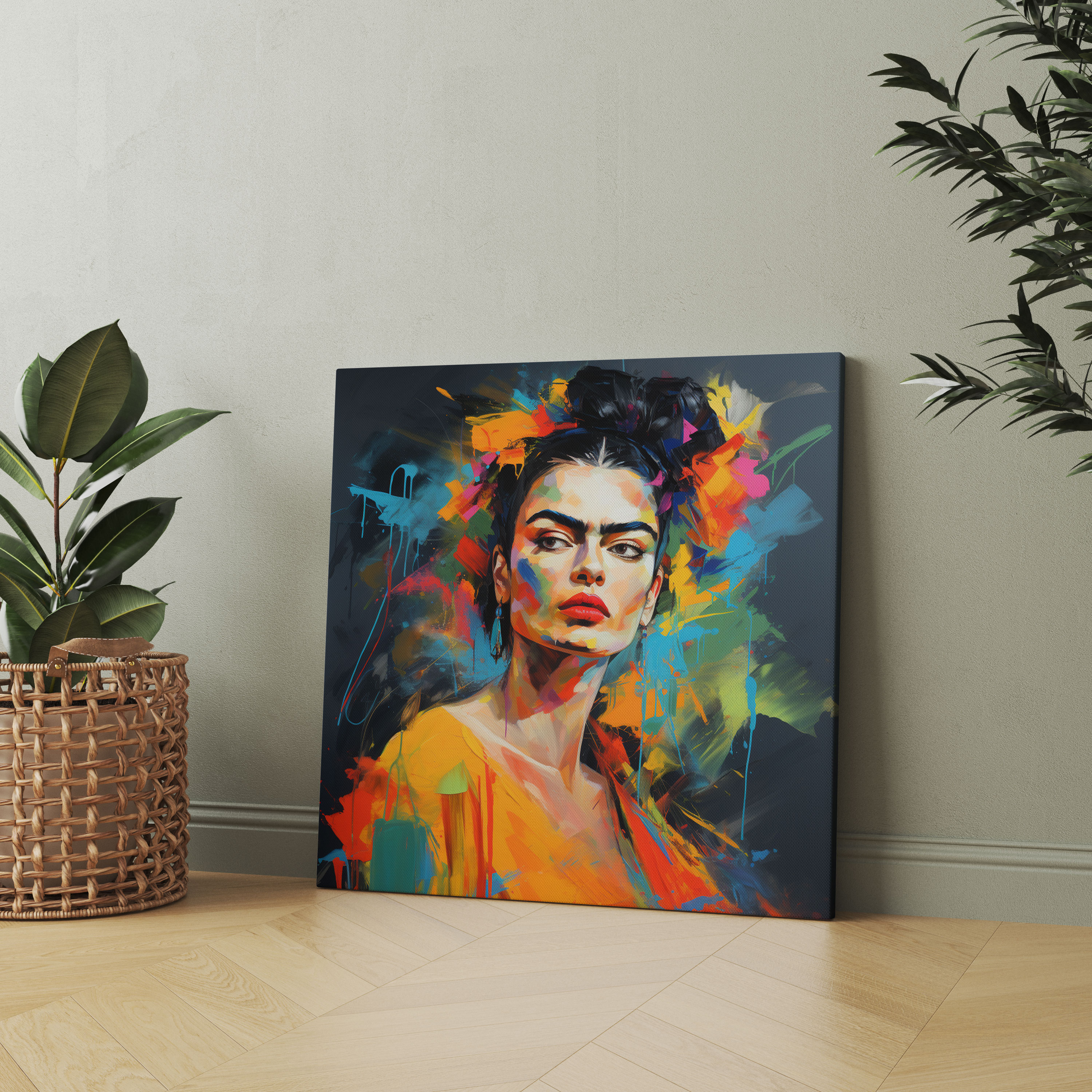 Frida Kahlo Canvas Print - Frida Kahlo, Canvas, Frida Kahlo, Wall Decoration