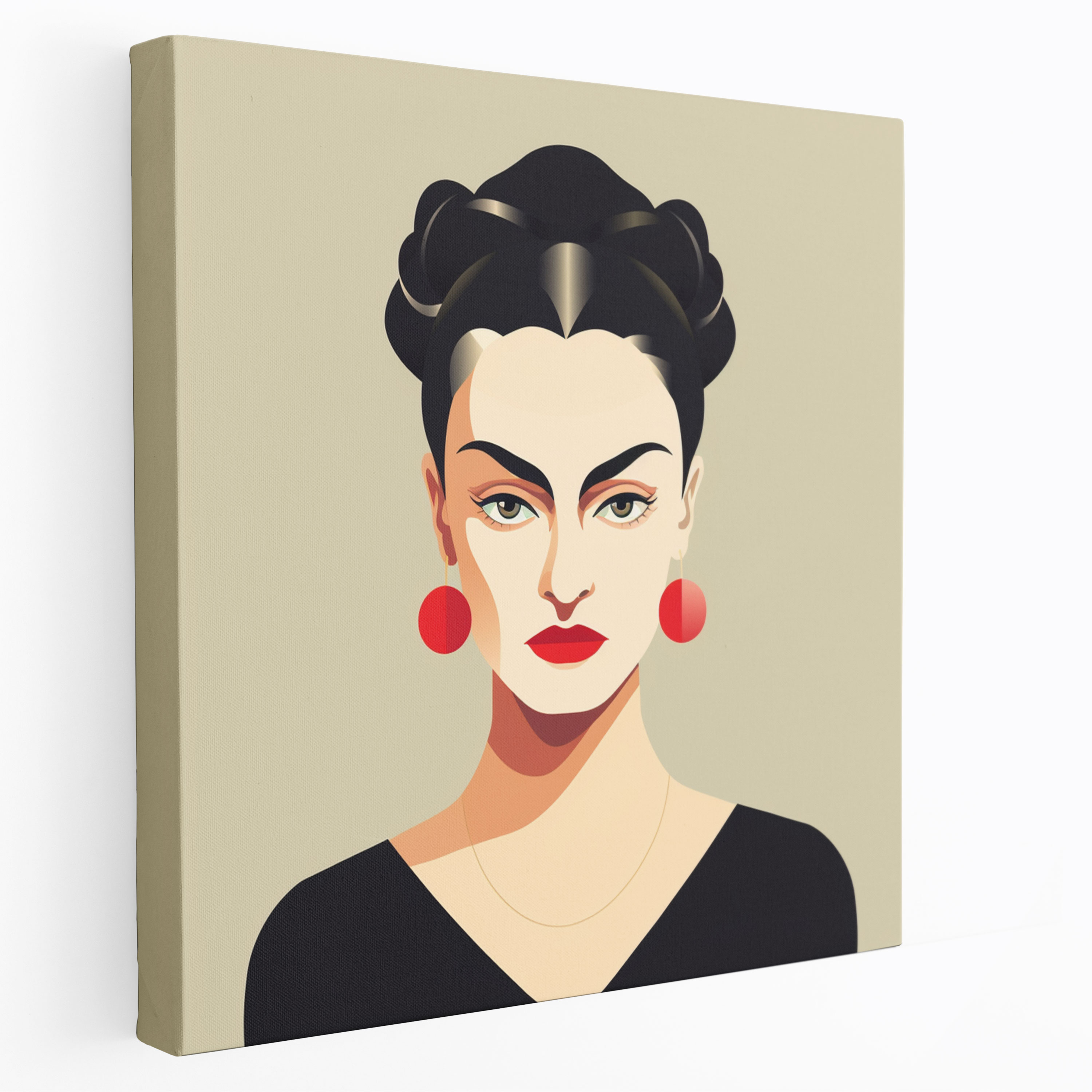 Frida Kahlo Kanvas Tablo - Minimalist Sanat Eseri