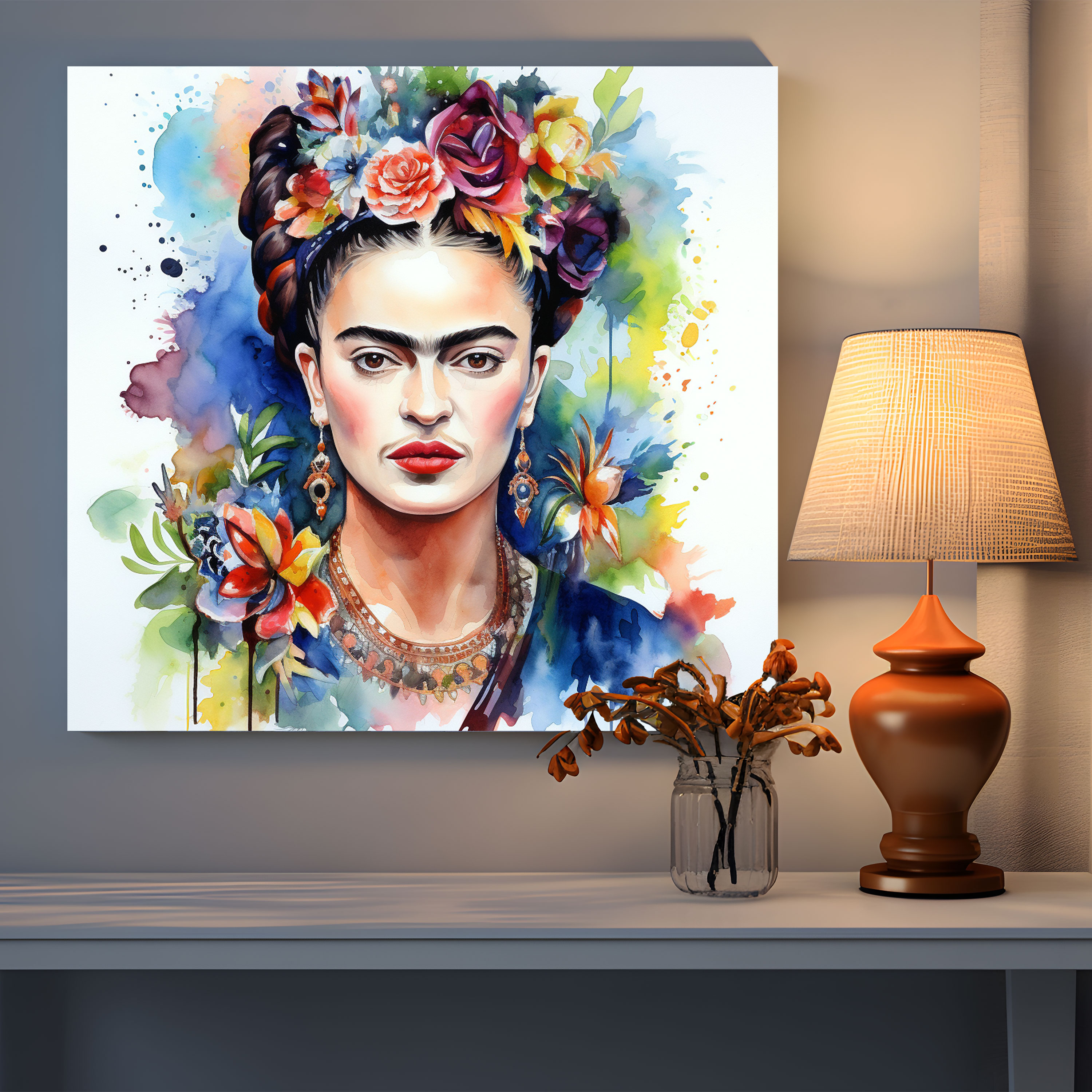 Frida Kahlo Canvas Print Art - Frida Kahlo, Home Decoration, Canvas Print, Frida Kahlo