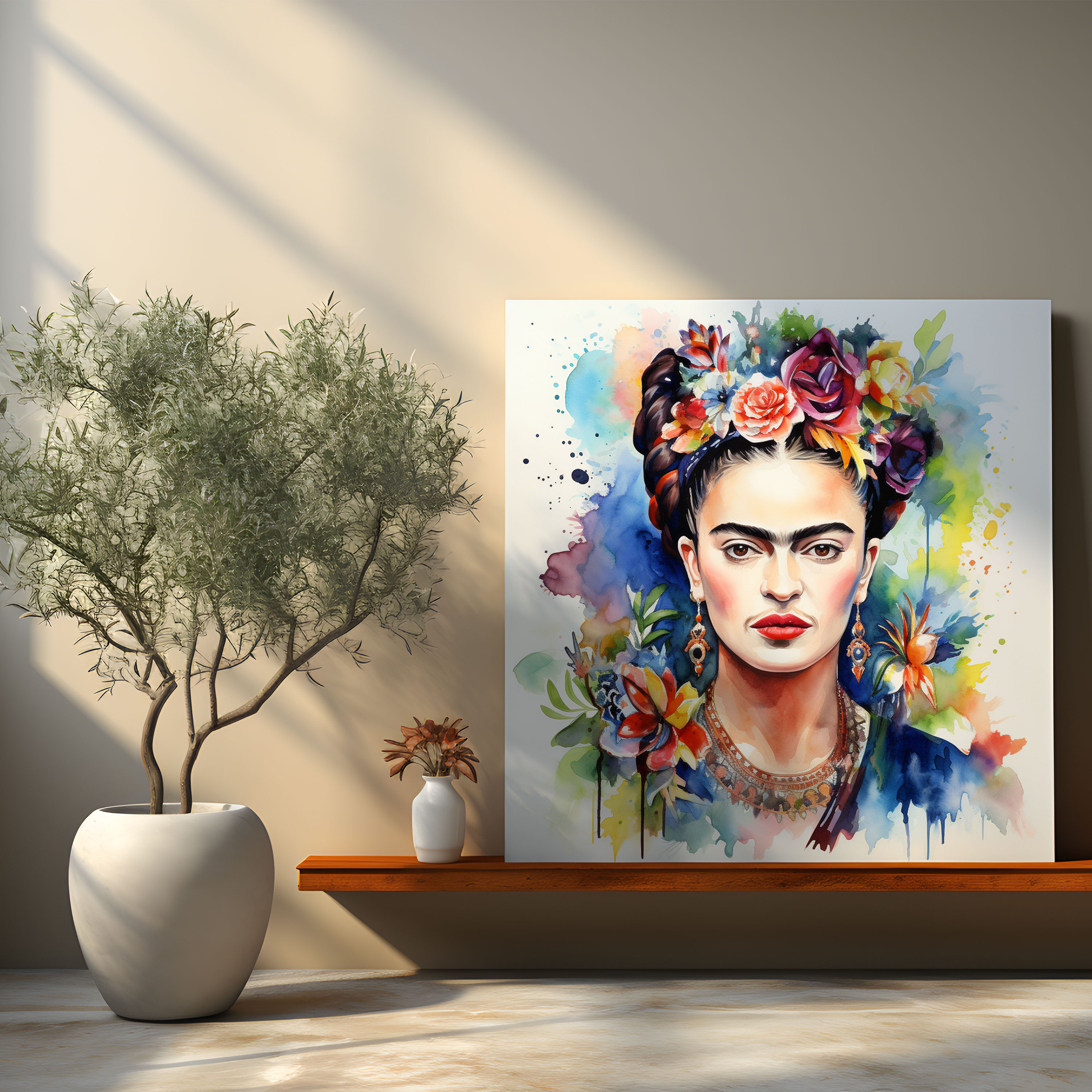 Frida Kahlo Canvas Print Art - Frida Kahlo, Home Decoration, Canvas Print, Frida Kahlo
