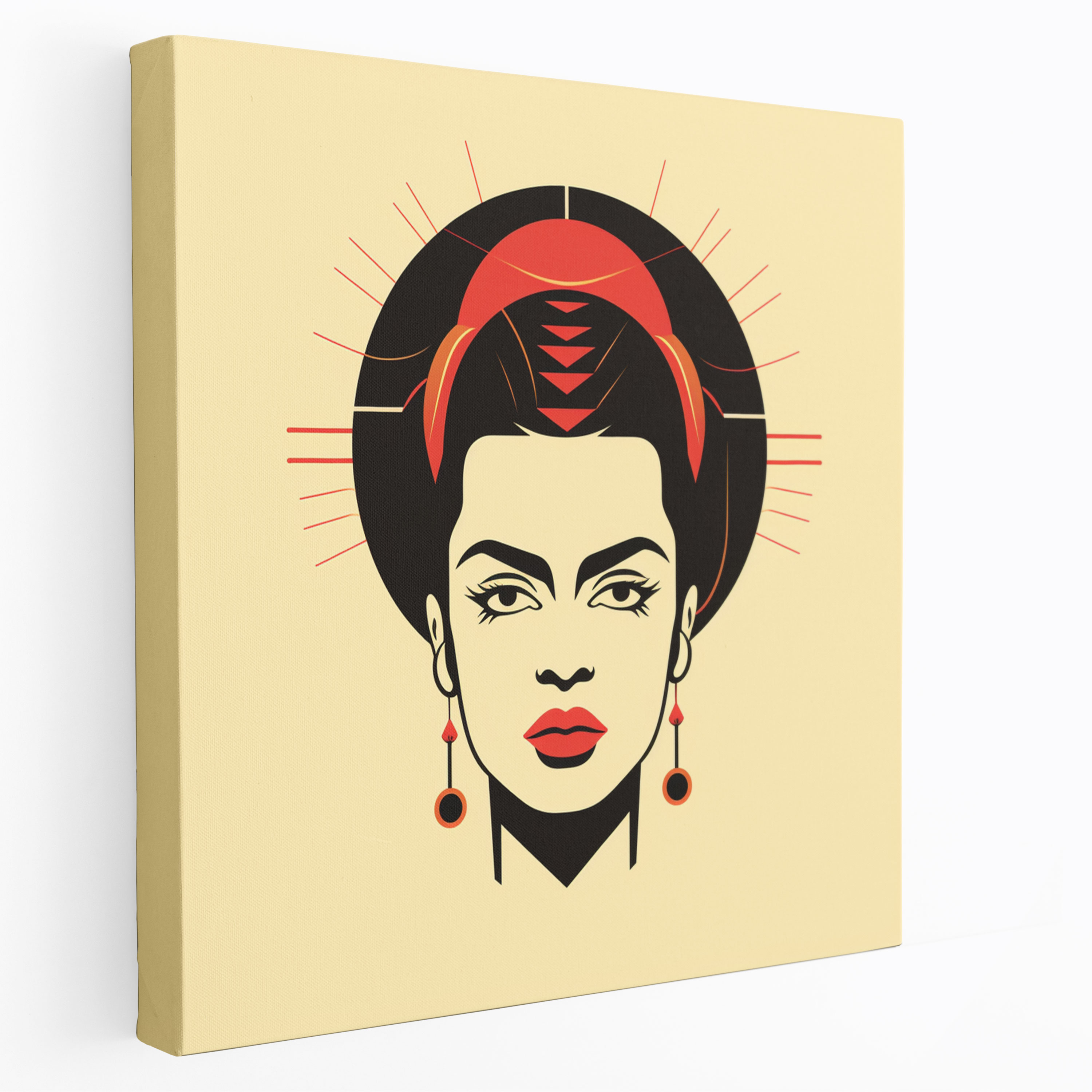 Frida Kahlo Kanvas Tablo - Duvar Dekorasyonu