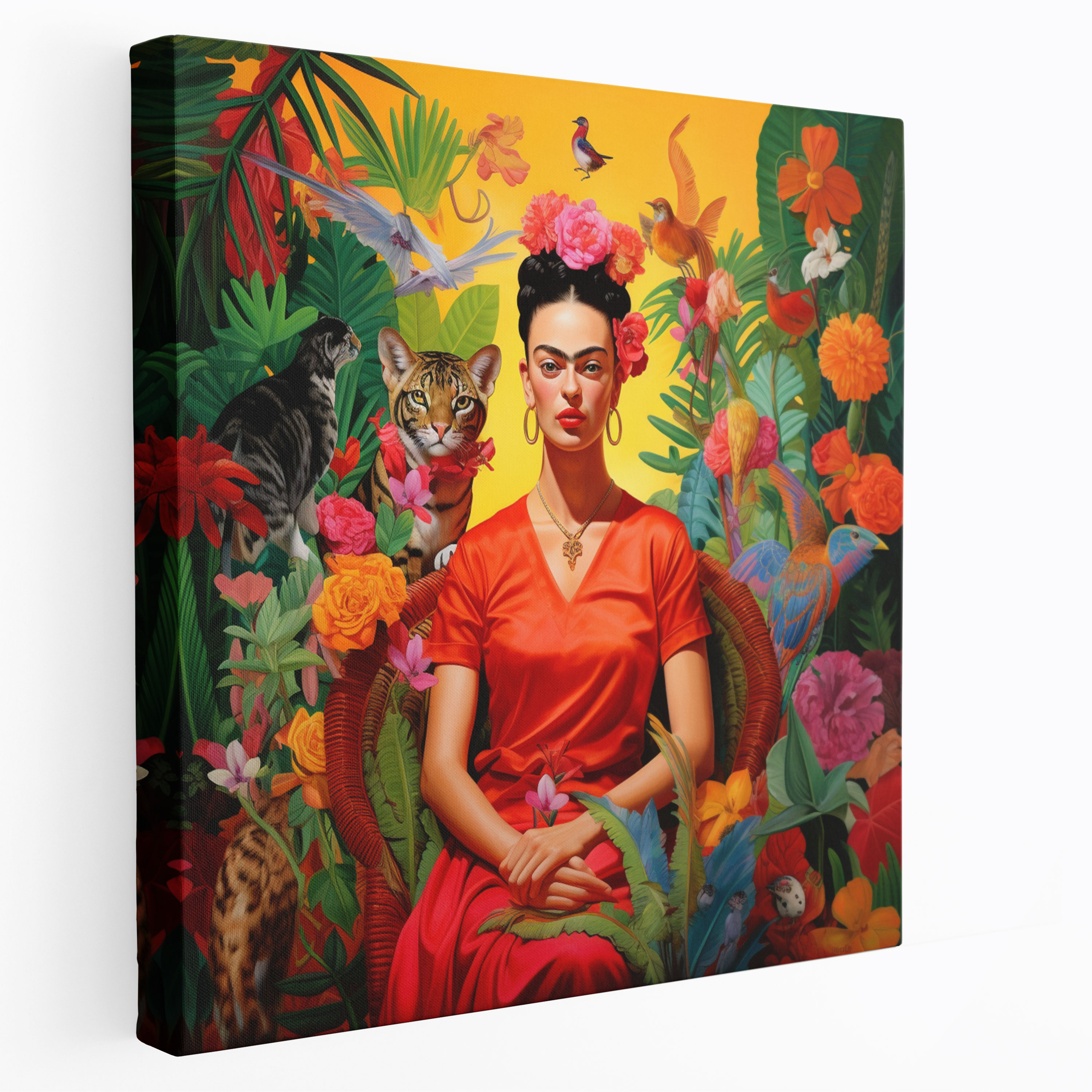 Frida Kahlo Canvas Wall Art - Frida Kahlo, Canvas, Wall Decoration, Canvas Print