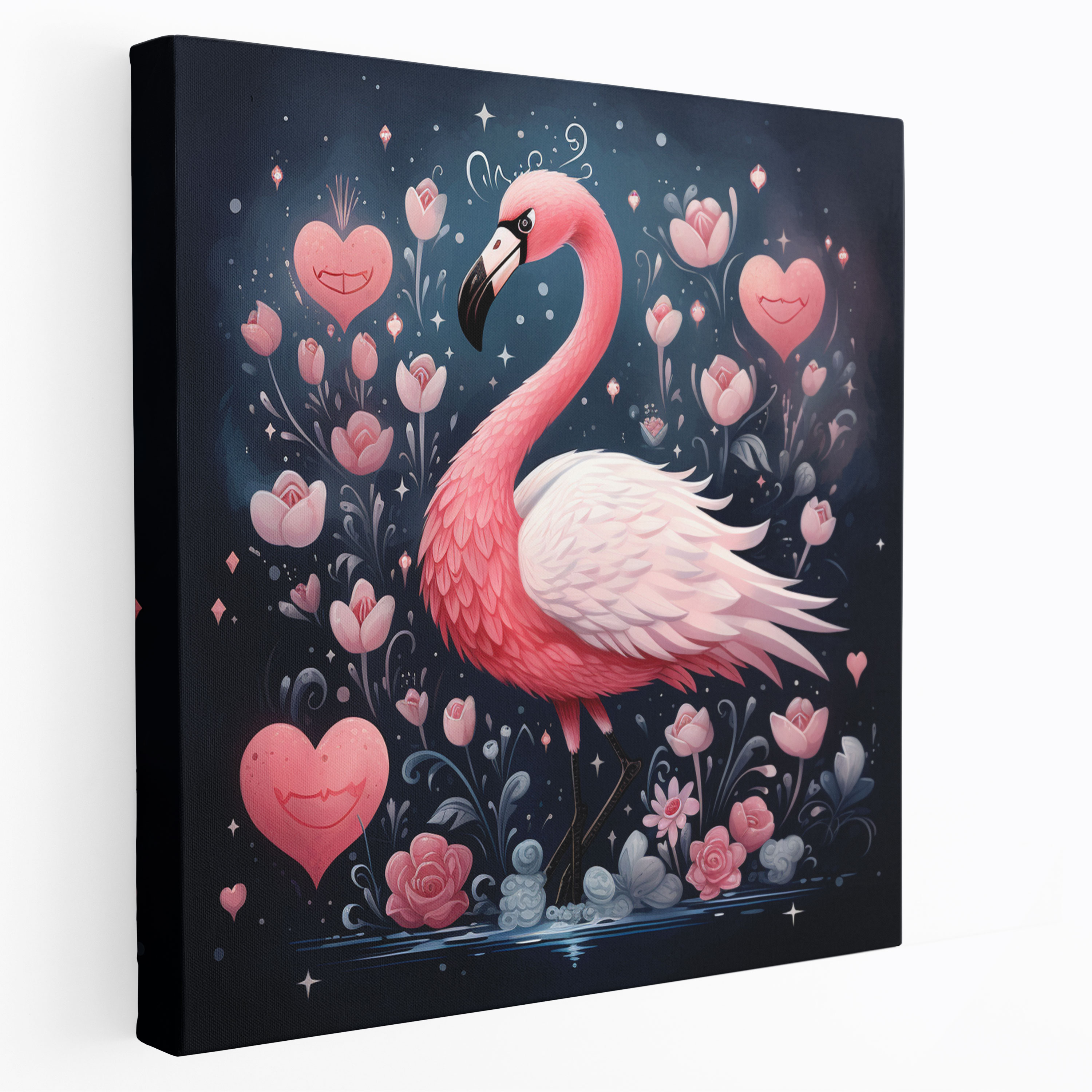 Flamingo Wall Decoration - Flamingo, Delightful, Playful Element, Home Decoration
