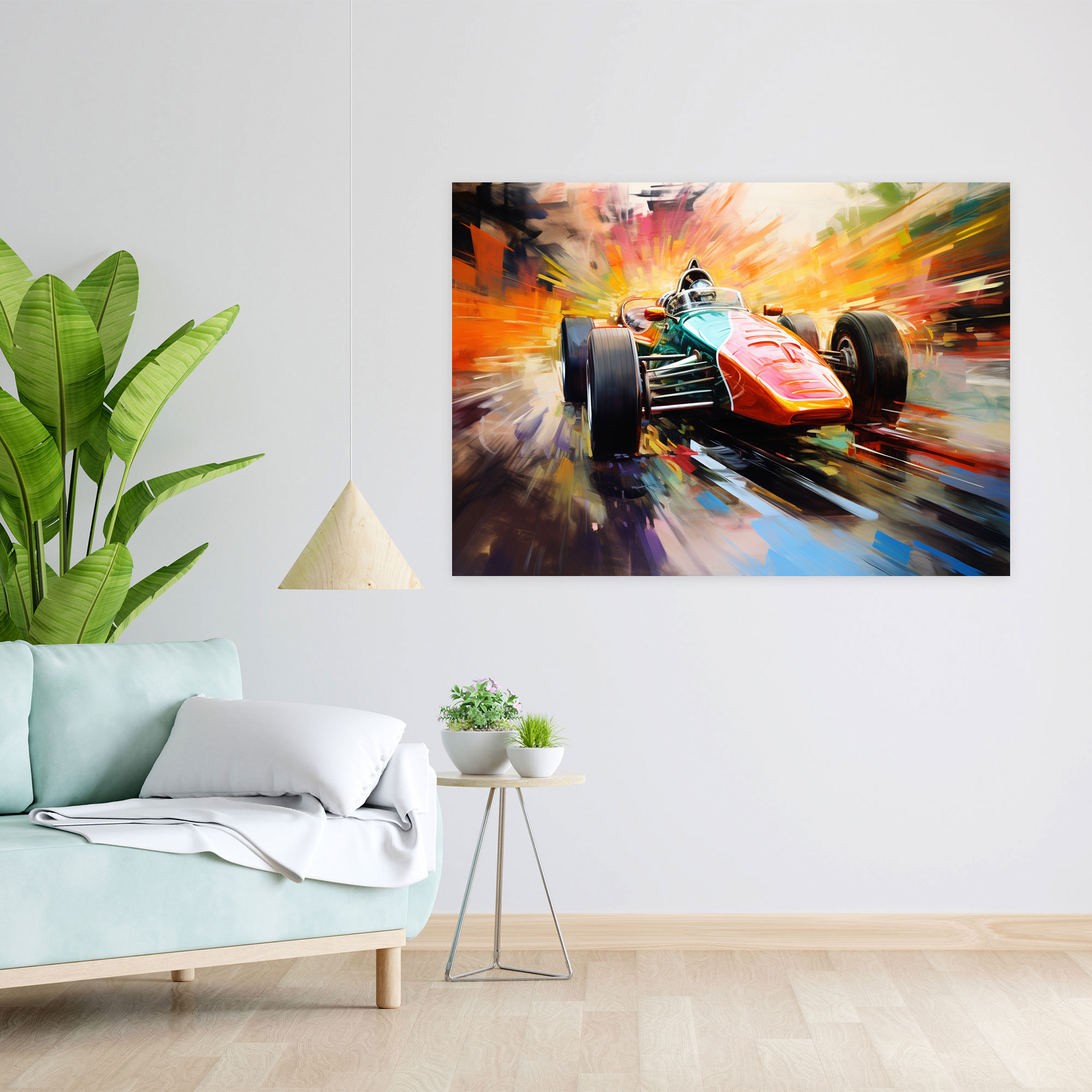 Formula 1 Canvas Print - Formula 1, Home Decoration, Canvas Wall Art, Race Car