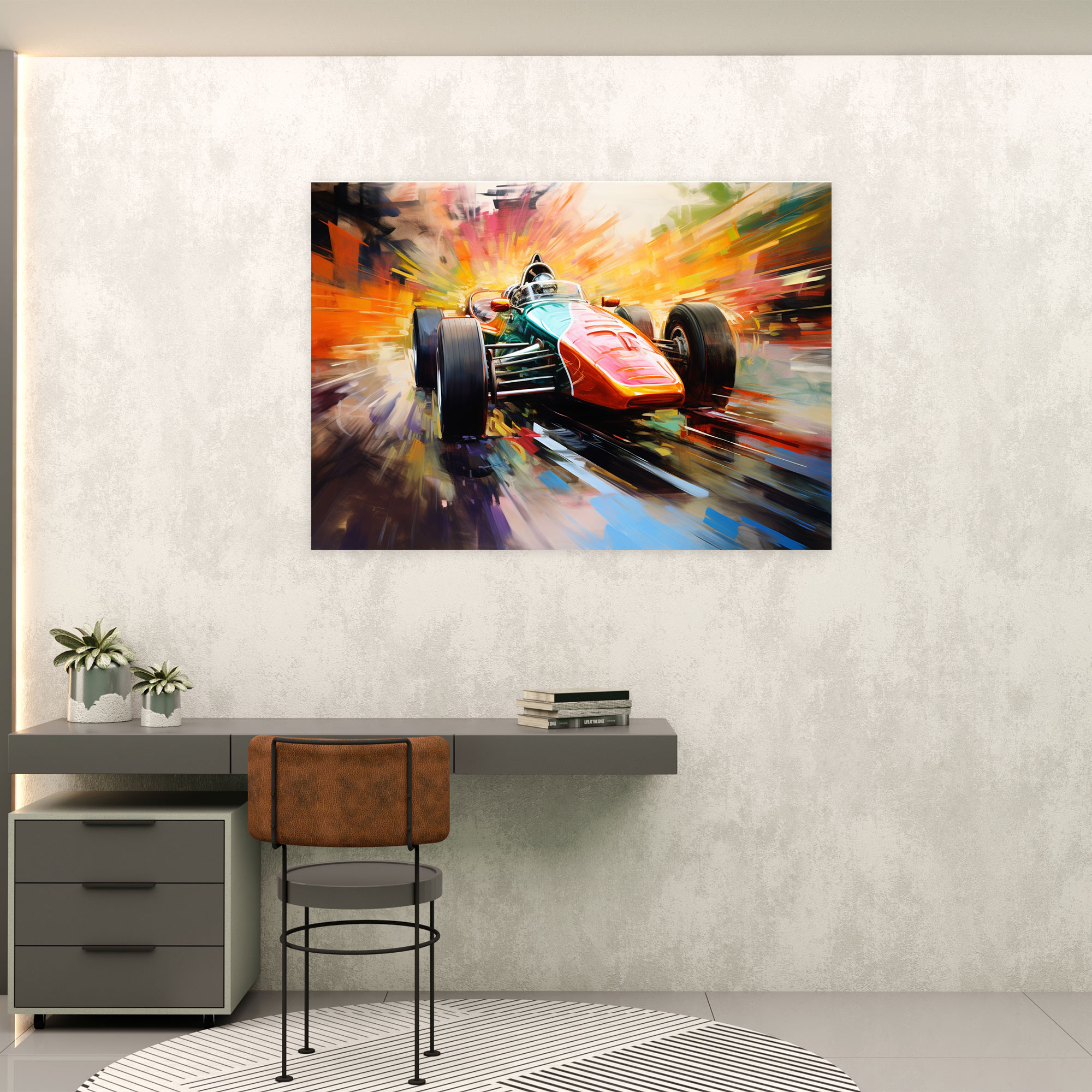 Formula 1 Canvas Print - Formula 1, Home Decoration, Canvas Wall Art, Race Car