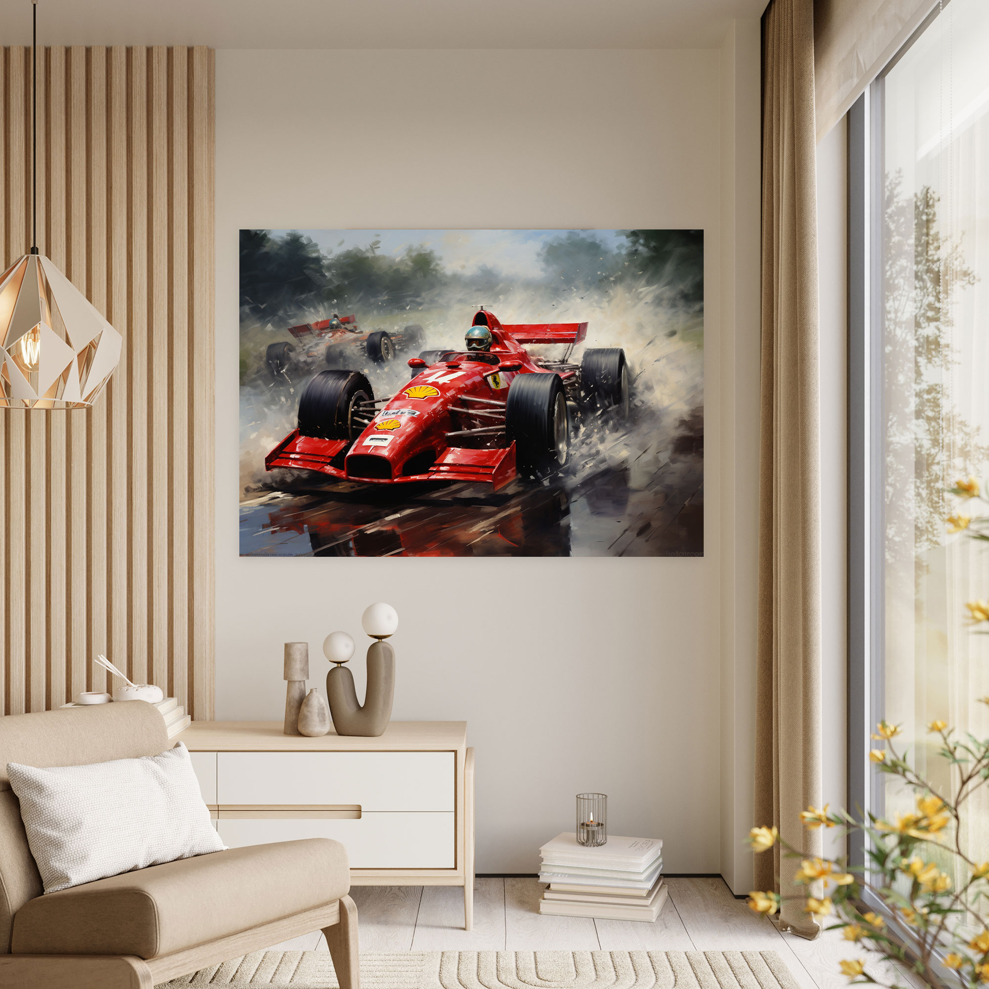 Formula 1 Canvas Print - Formula 1, Speed, Canvas, Canvas Print
