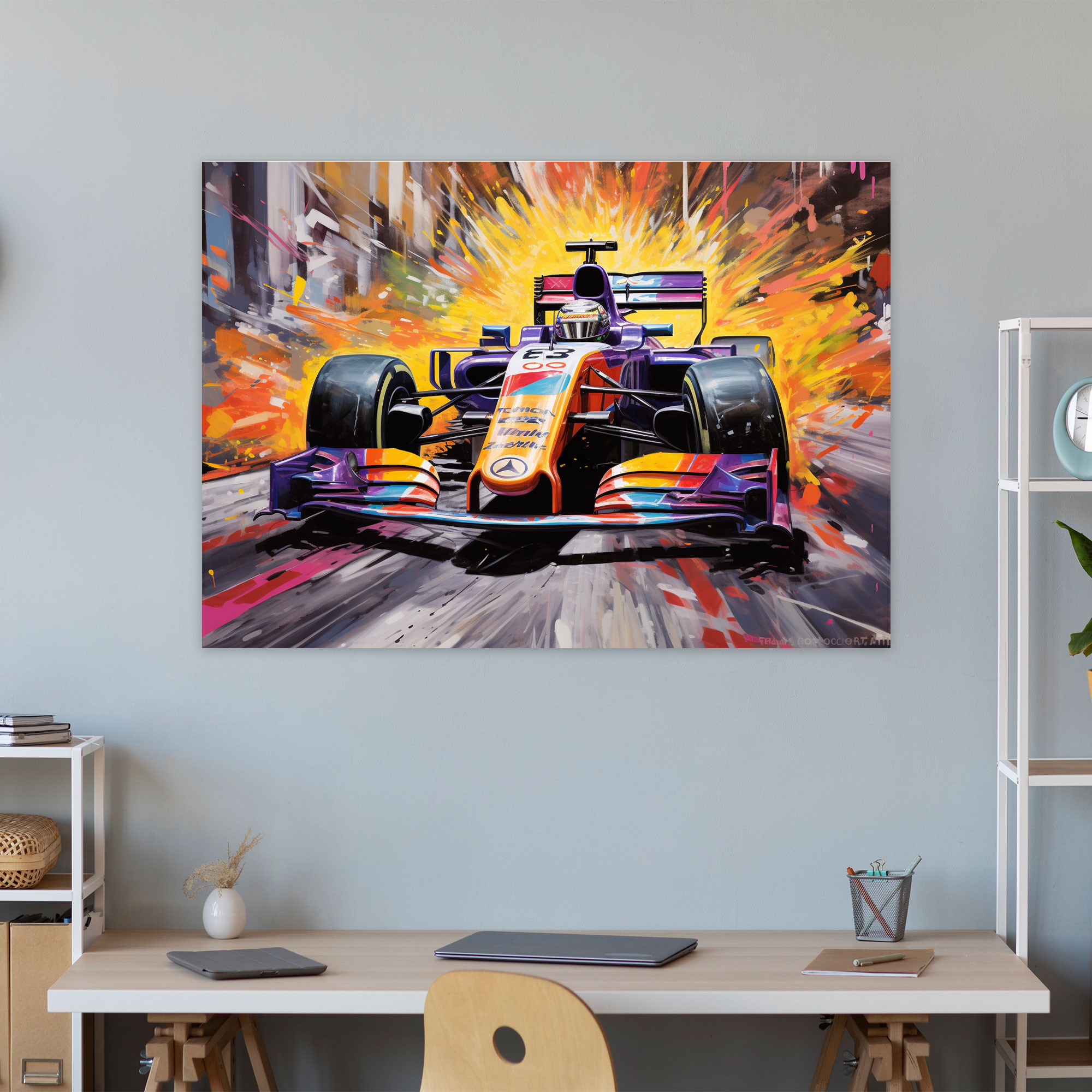 Formula 1 Wall Art - Formula 1, Artwork, Canvas Print, Formula 1