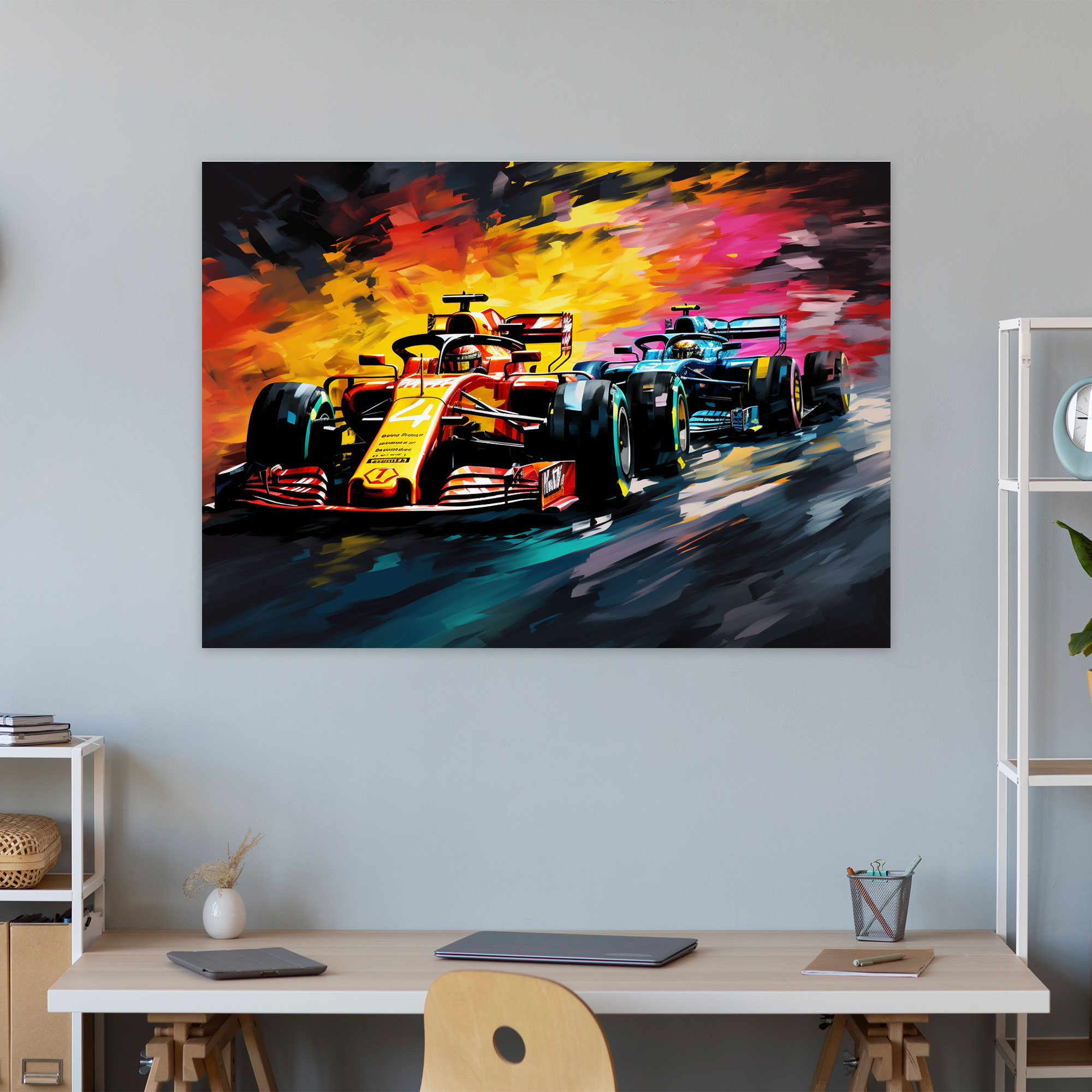 Formula 1 Canvas Print - Formula 1, Excitement, Wall Art, Canvas