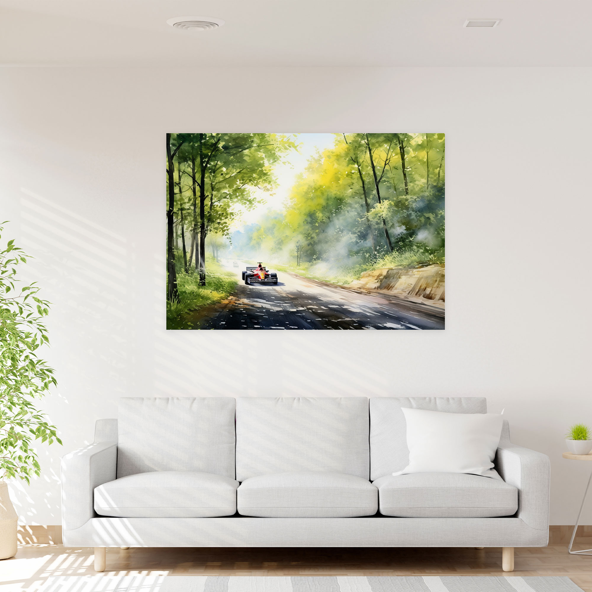 Formula 1 Canvas Print - Formula 1, Canvas Wall Art, Home Decoration, Formula 1