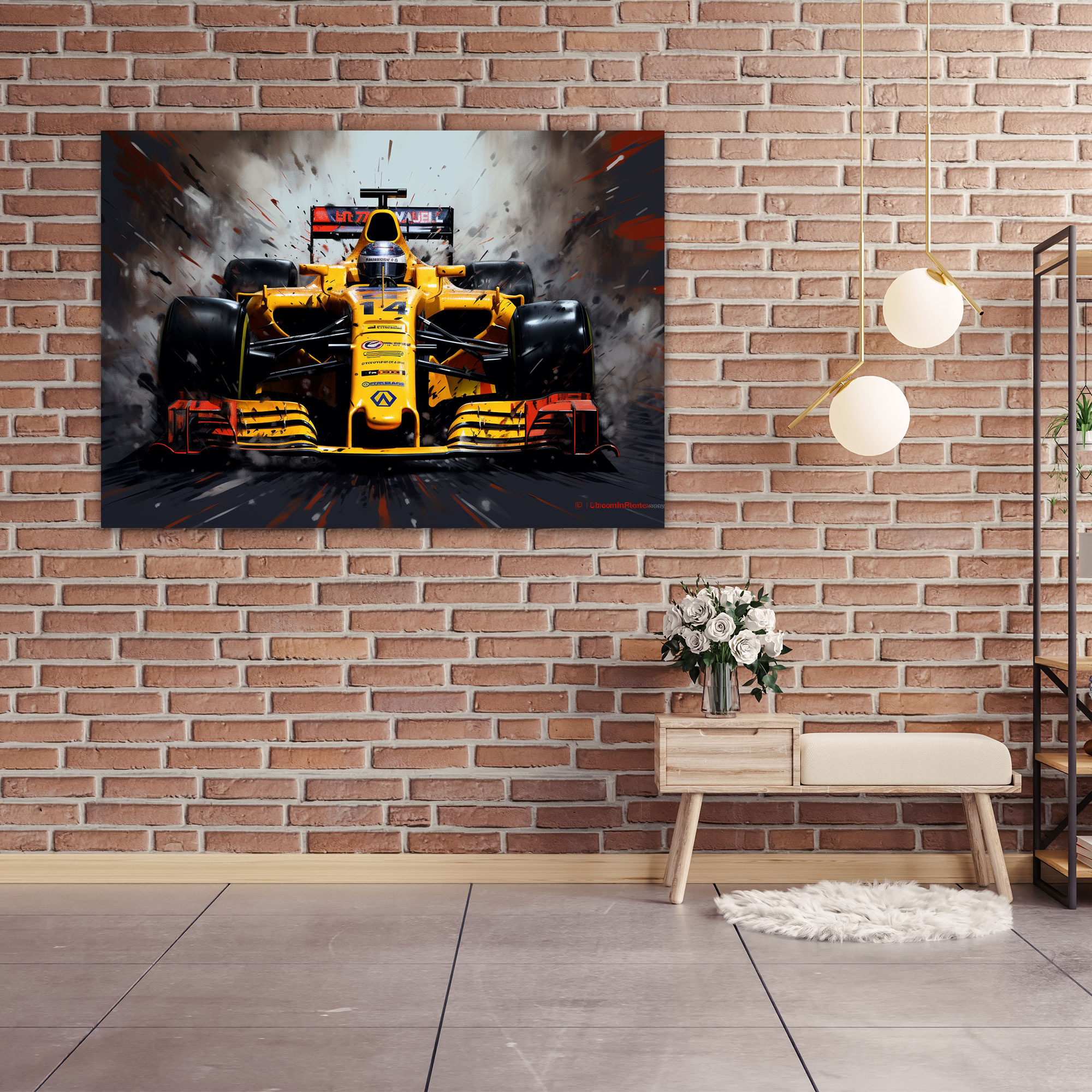 Formula 1 Wall Art - Formula 1, Canvas, Canvas Wall Art, Iconic Colors