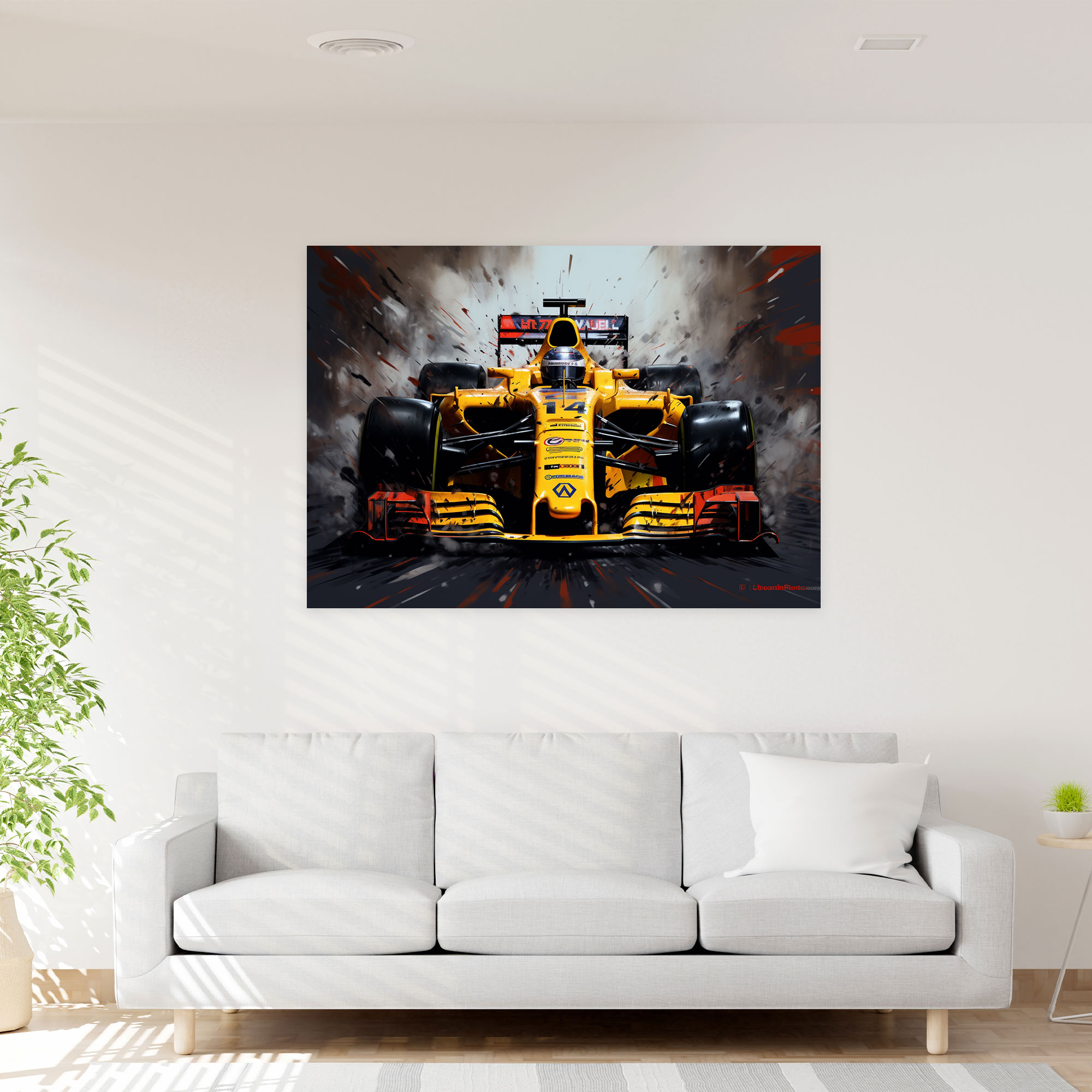 Formula 1 Wall Art - Formula 1, Canvas, Canvas Wall Art, Iconic Colors