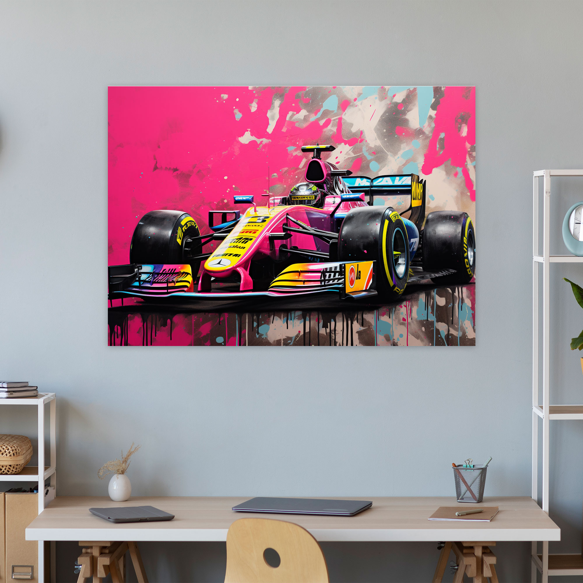 Formula 1 Wall Decoration - Formula 1, Motorsports, Urban Elements, Wall Art