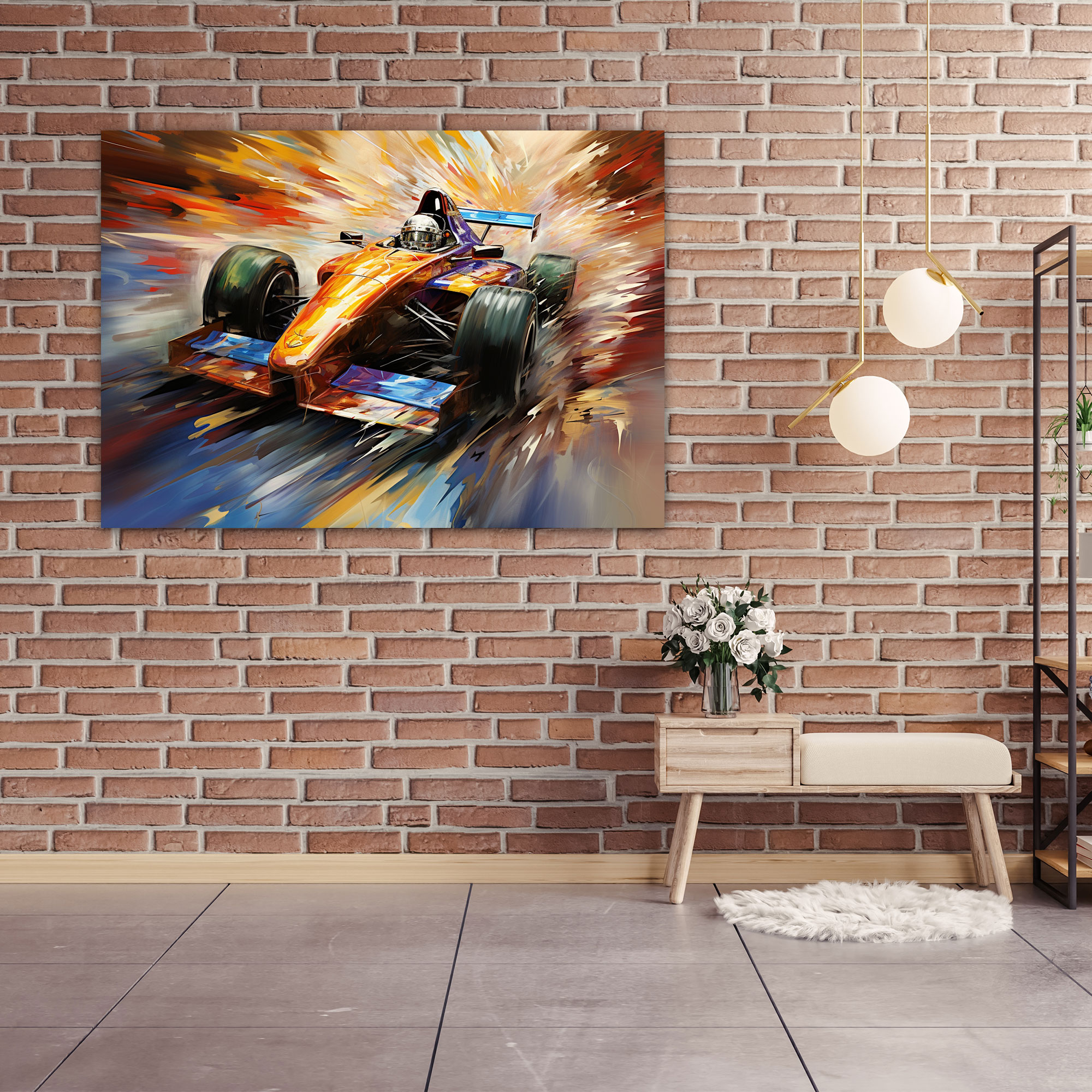 Formula 1 Canvas Print - Formula 1, Excitement, Race Car, Canvas Print