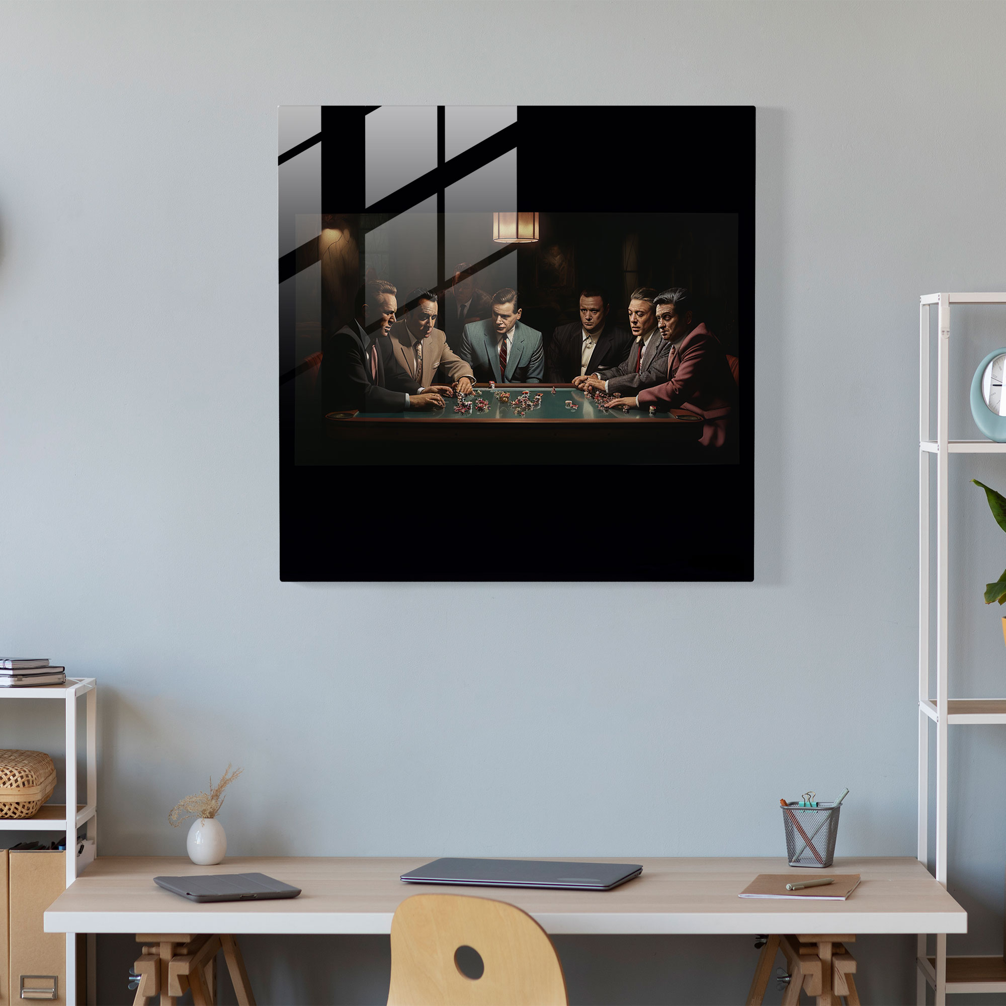 Goodfellas Glasbild - Gangster Glasbild Gangster Glas Kunst