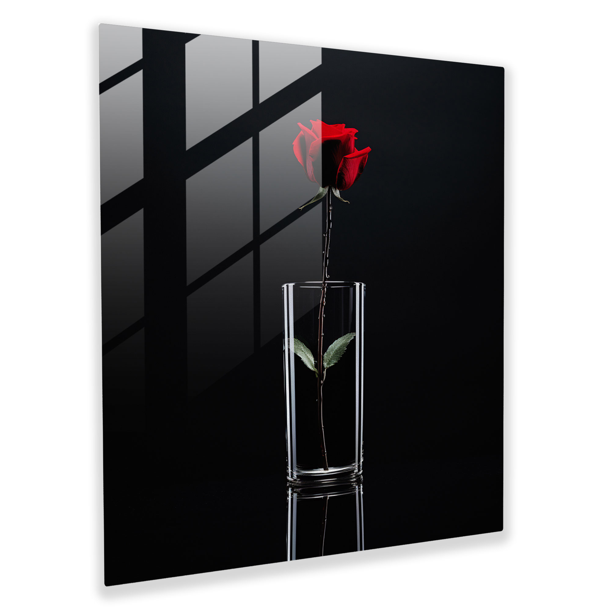 Minimalistische Glas Kunst Goodfellas - Liebe Zuhause Dekoration