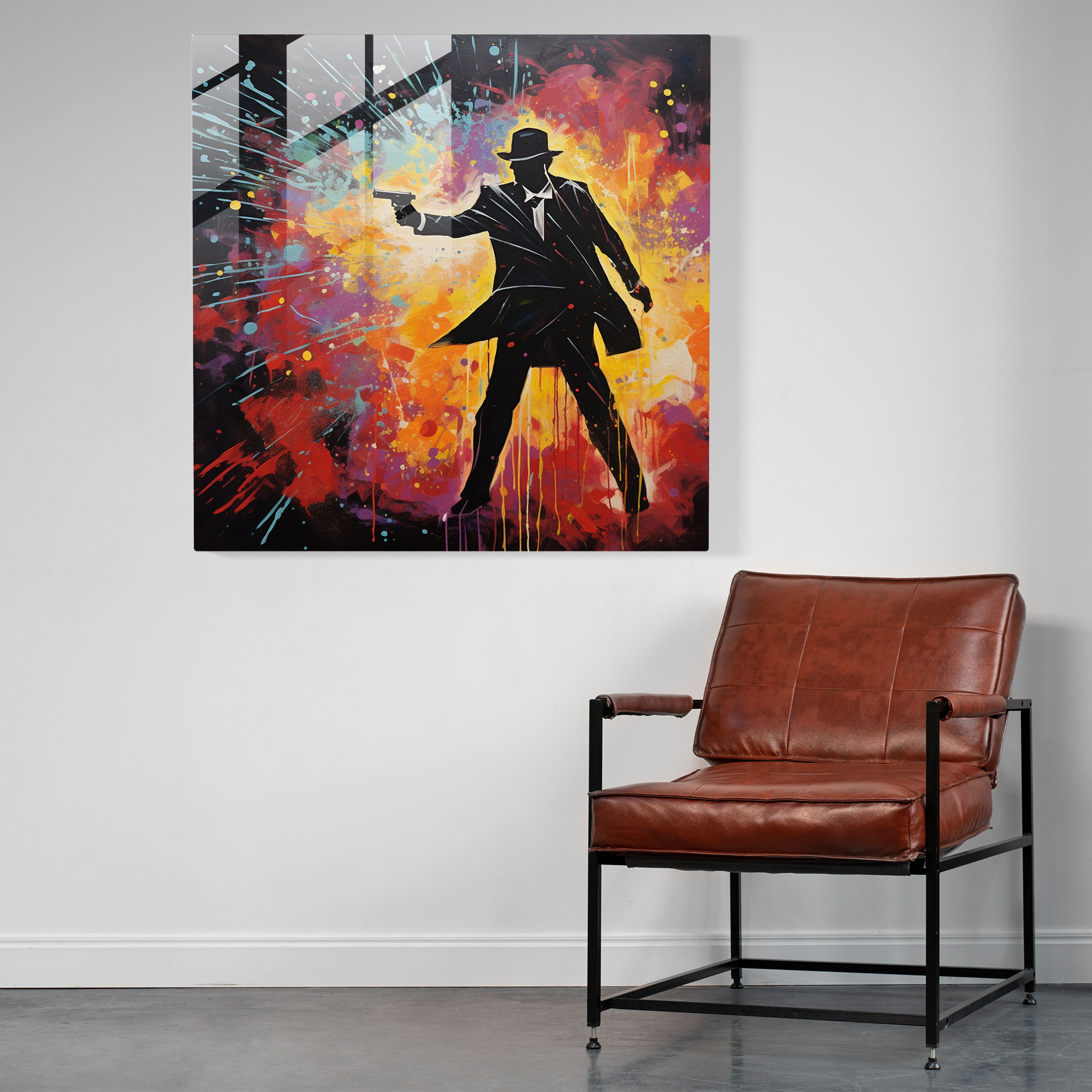 Goodfellas Glass Print - Goodfellas, Home Decoration, Glass Print, Glass Art
