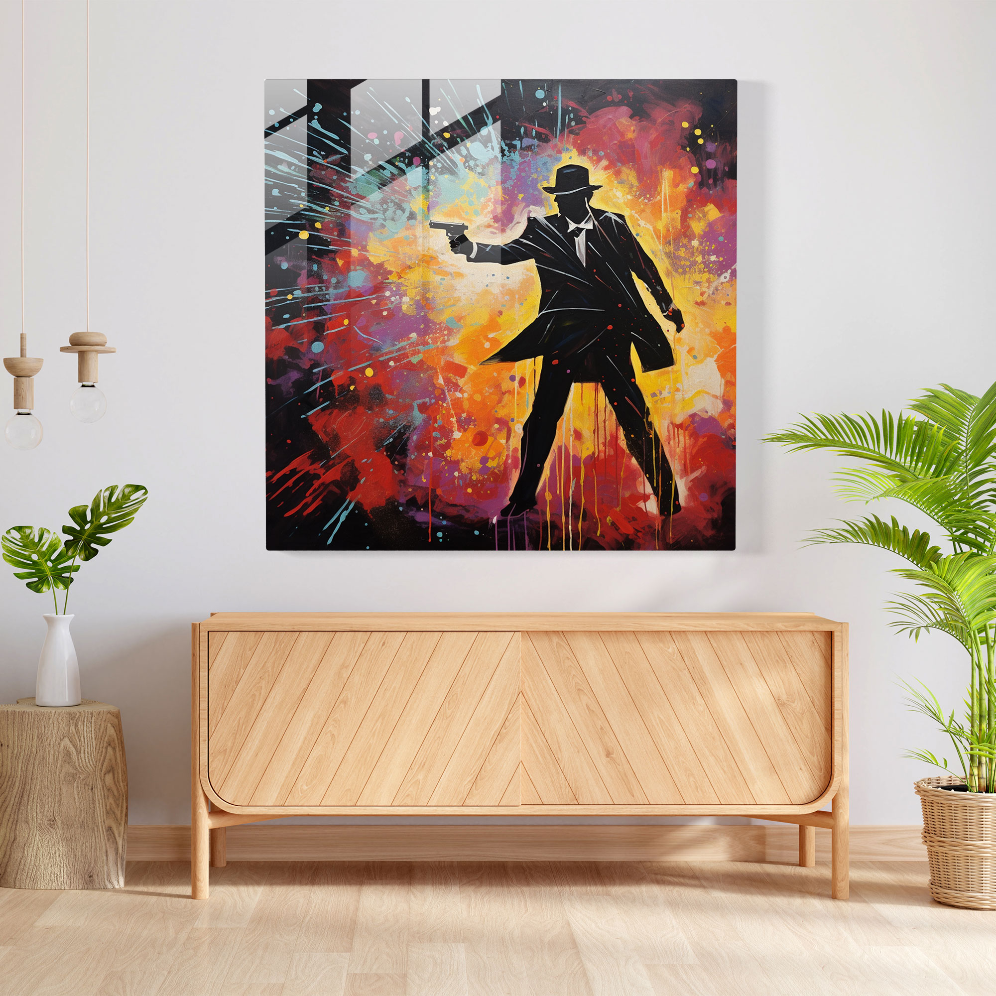 Goodfellas Glass Print - Goodfellas, Home Decoration, Glass Print, Glass Art