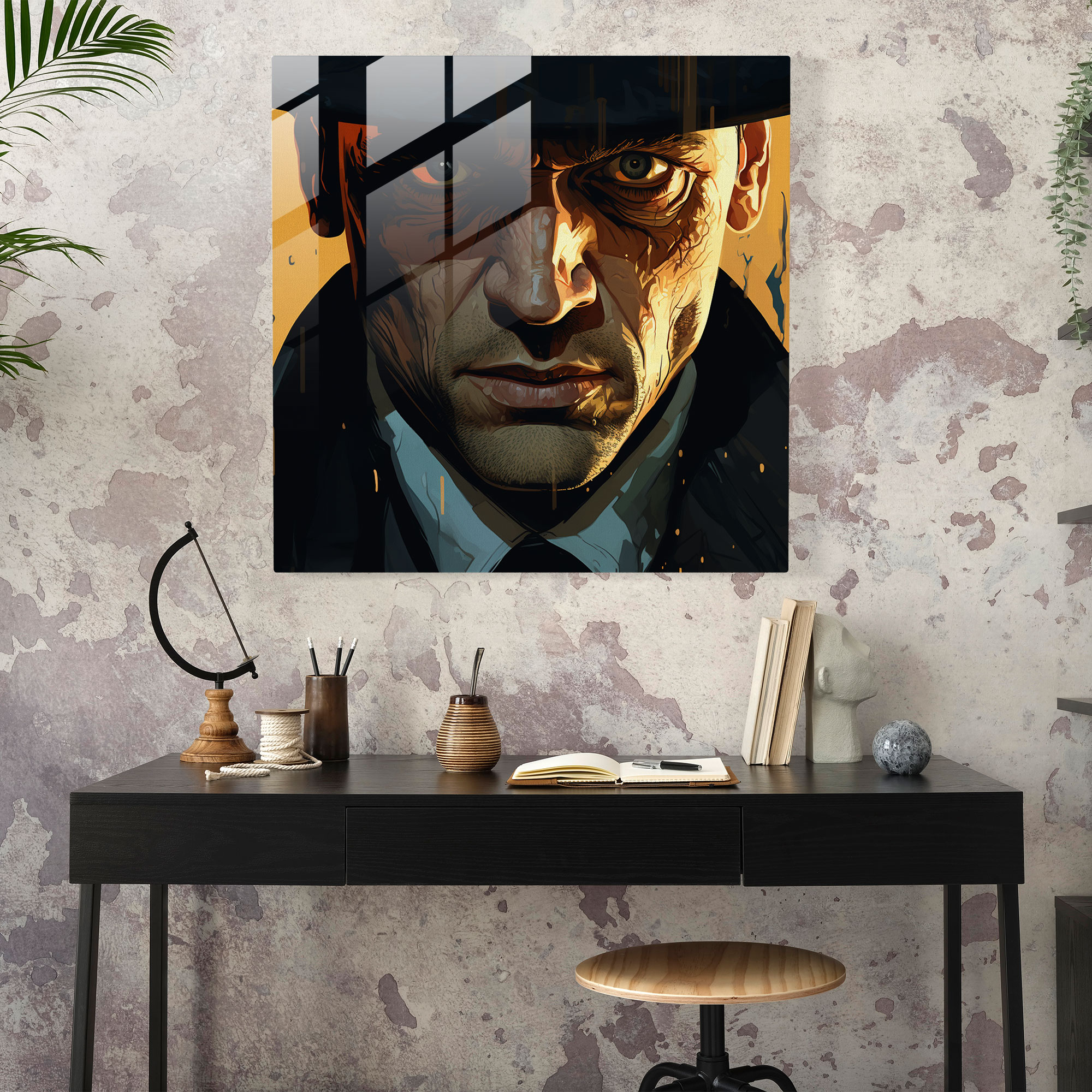 Goodfellas Glass Print - Goodfellas, Modern Art, Captivating, Glass Wall Art