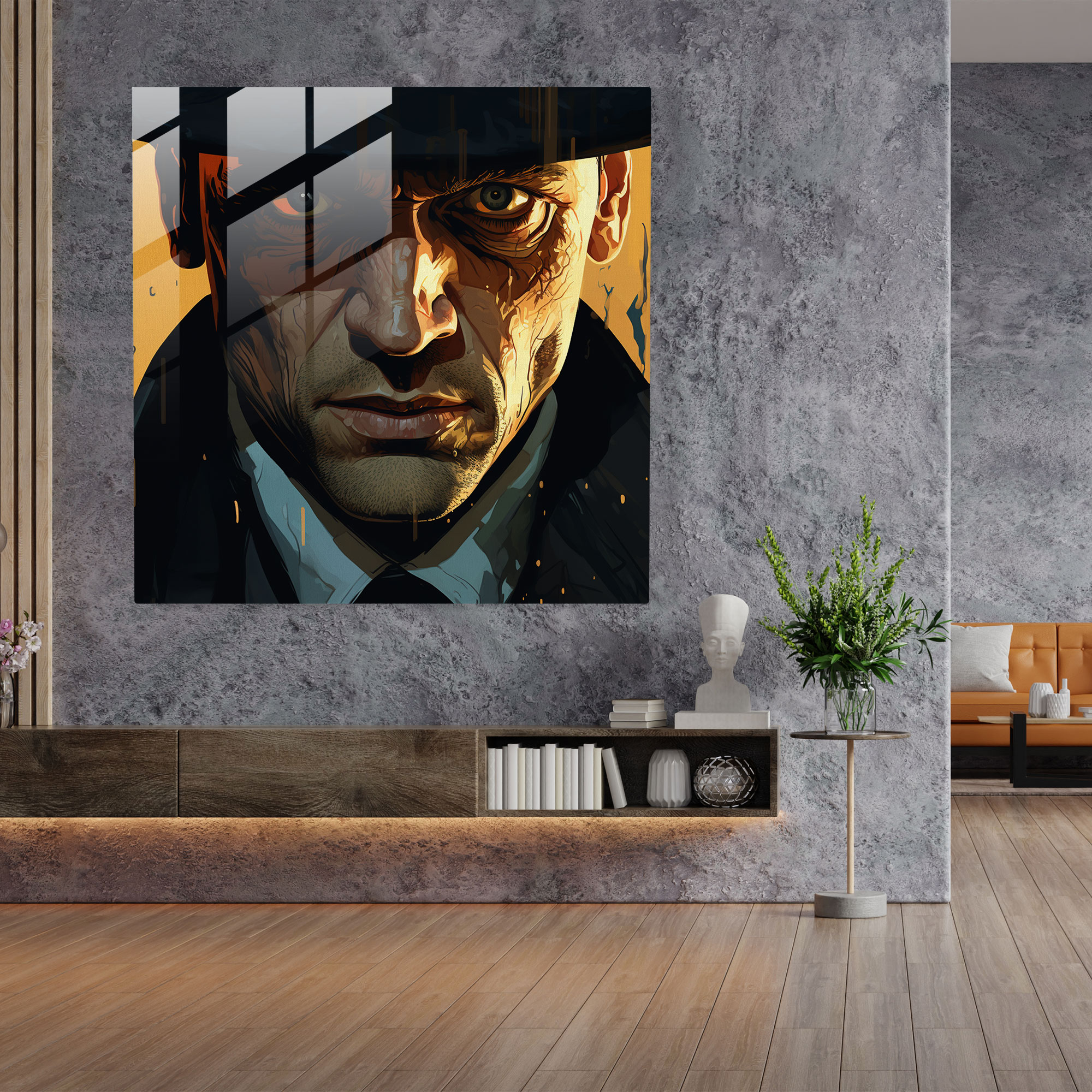 Goodfellas Glass Print - Goodfellas, Modern Art, Captivating, Glass Wall Art