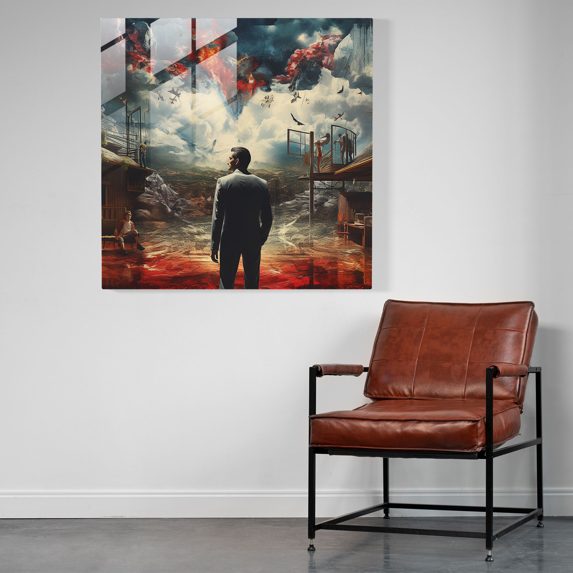 Goodfellas Glass Print - Goodfellas, Glass Wall Art, Home Decoration, Wall Decoration