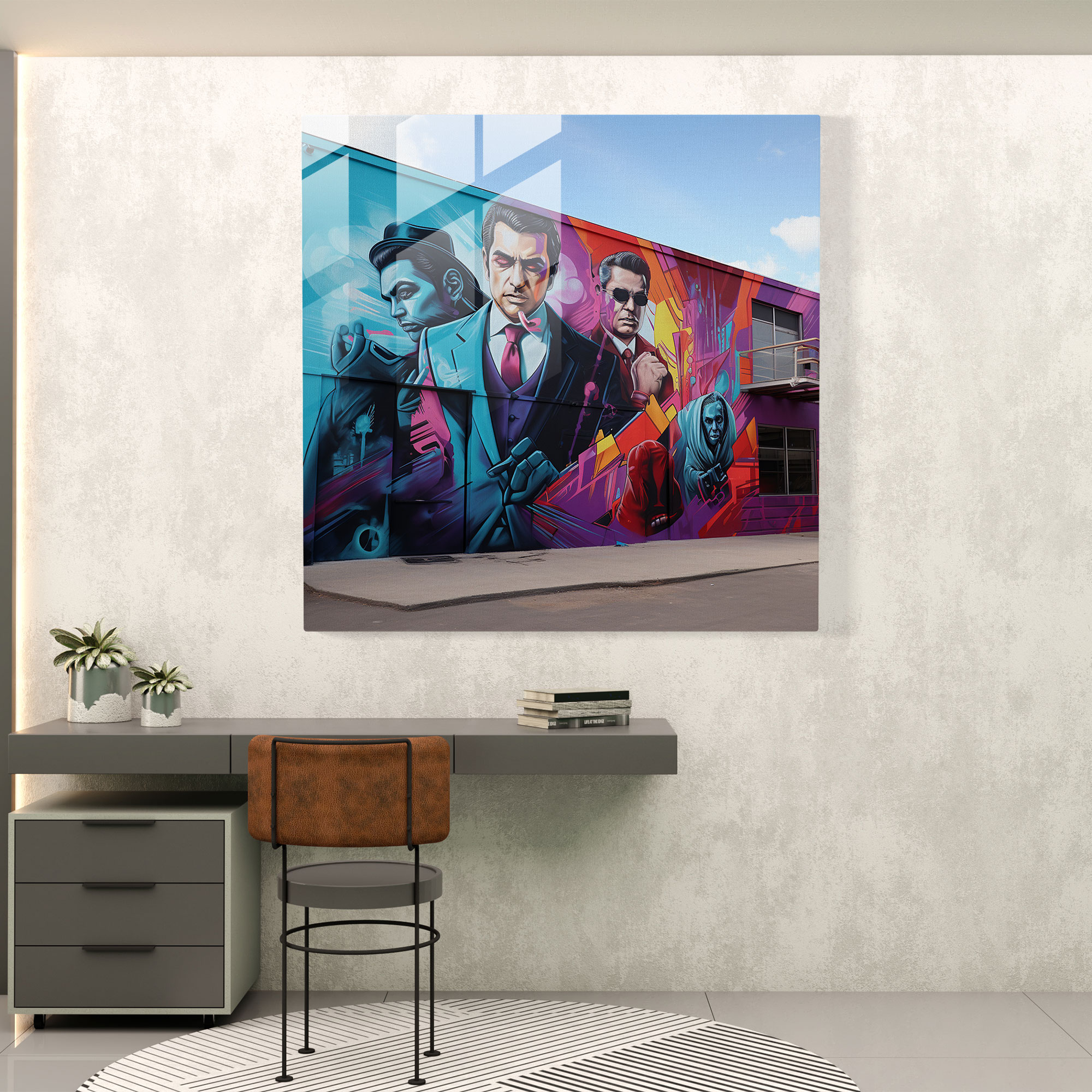 Goodfellas Glass Print - Goodfellas, Wall Decoration, Glass Wall Art, Modern Art