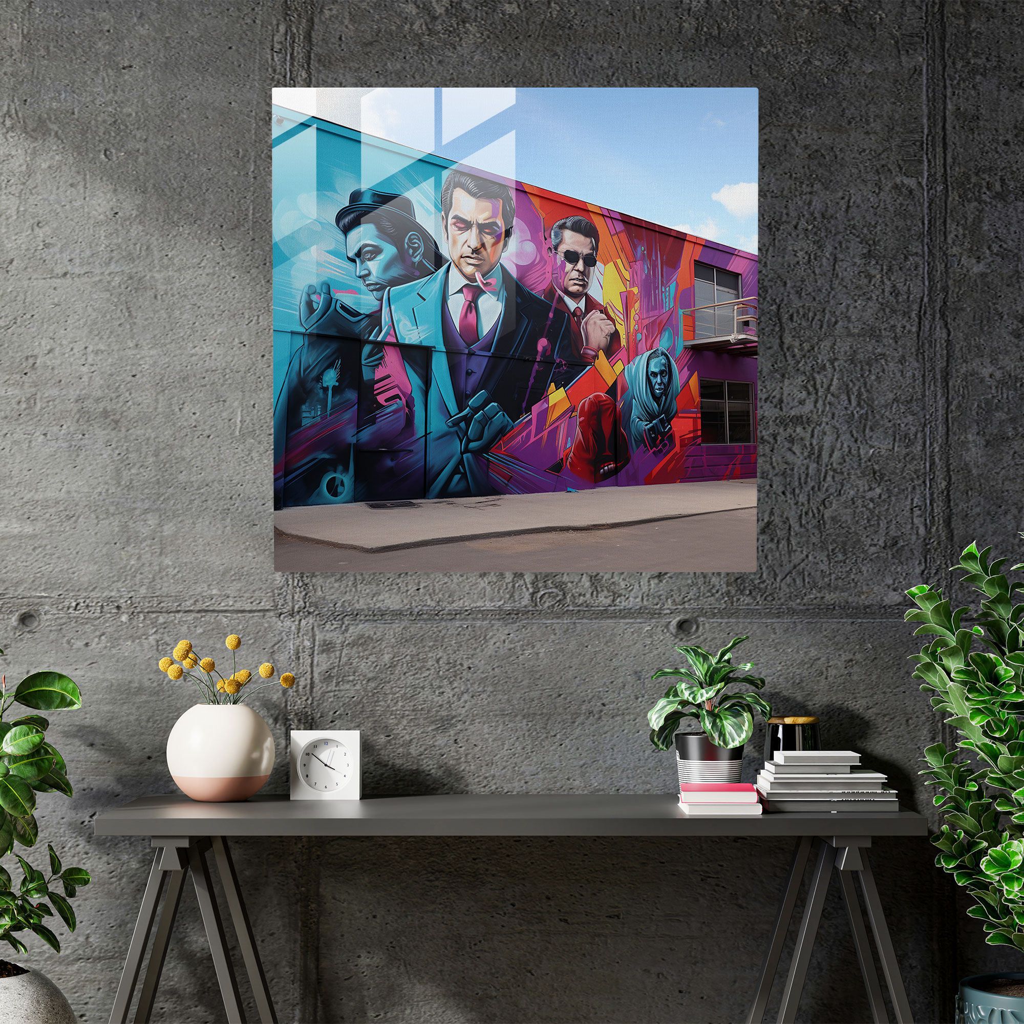 Goodfellas Glass Print - Goodfellas, Wall Decoration, Glass Wall Art, Modern Art