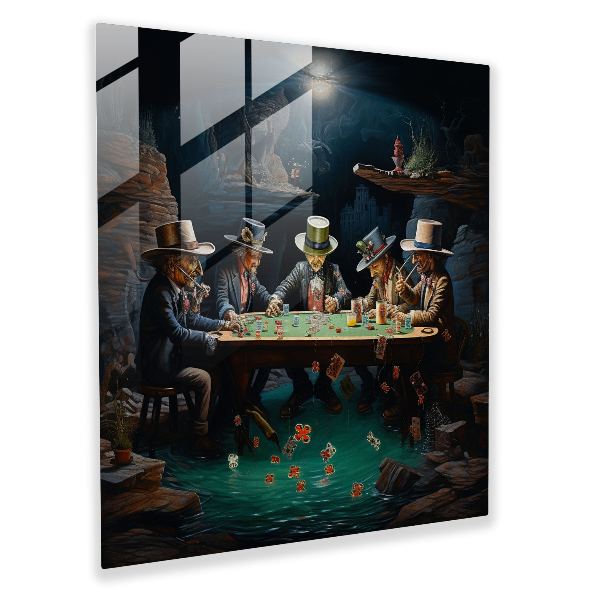 Goodfellas Glass Print - Surreal Mixed Media - Goodfellas, Mixed Media, Goodfellas, Mobsters