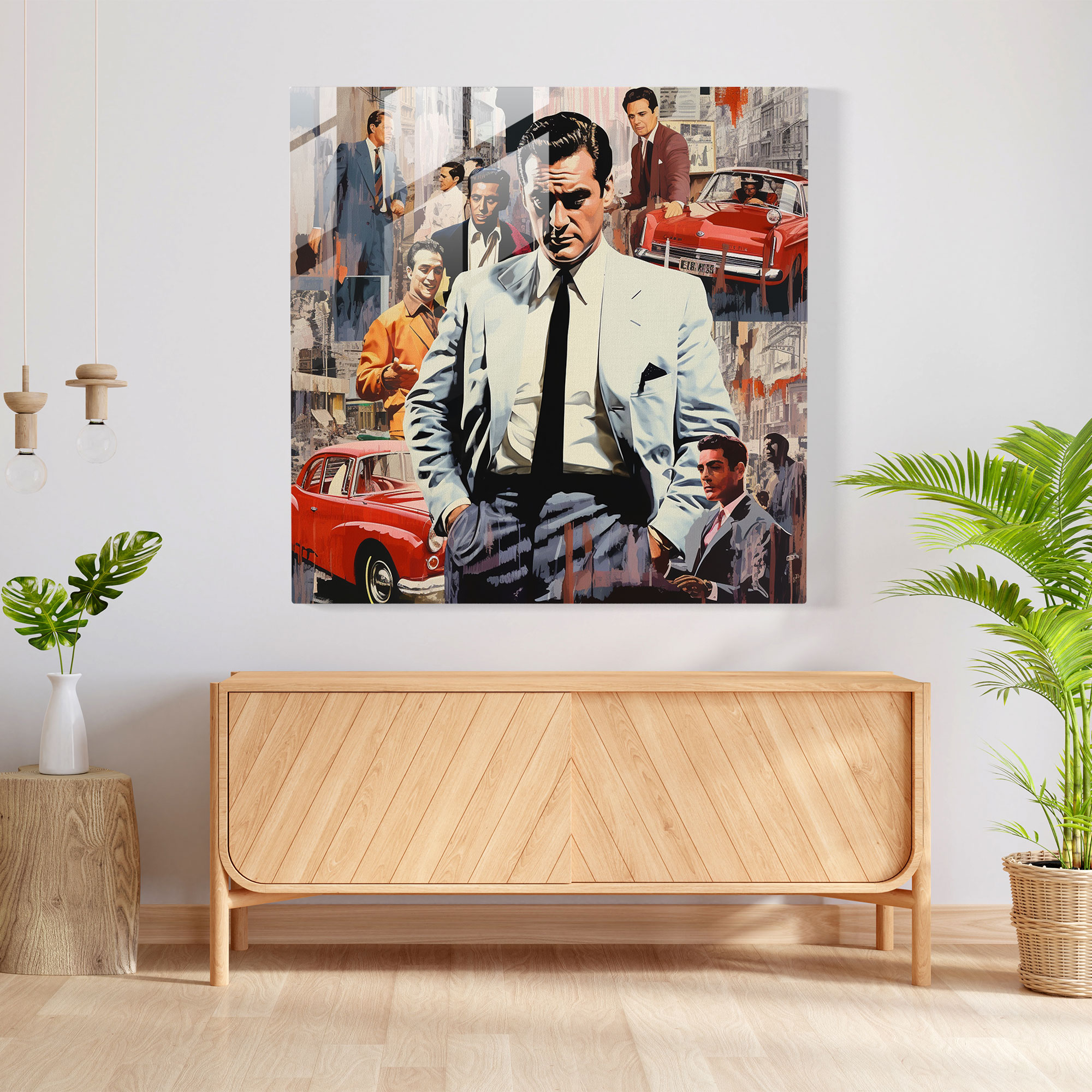 Goodfellas Cam Tablo - Pop Art Koleksiyonu - Duvar Sanatı