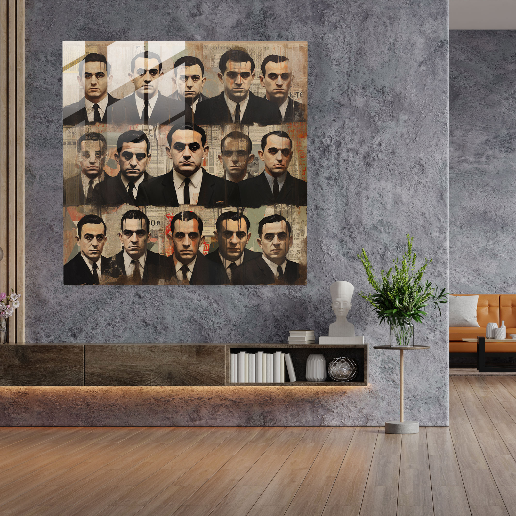 Goodfellas Glass Art - Goodfellas, Glass Print, Home Decoration, Wall Decoration