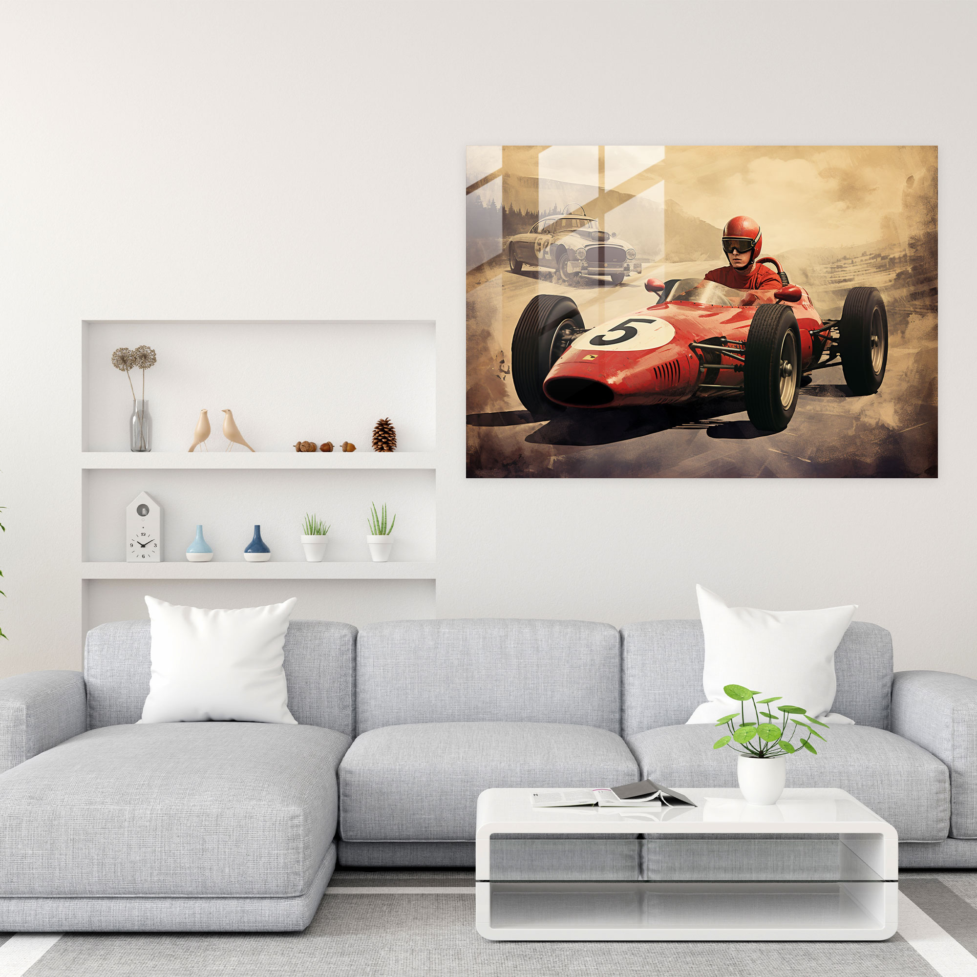 Formula 1 Wall Decoration - Formula 1, Race, Formula 1, Modern Art