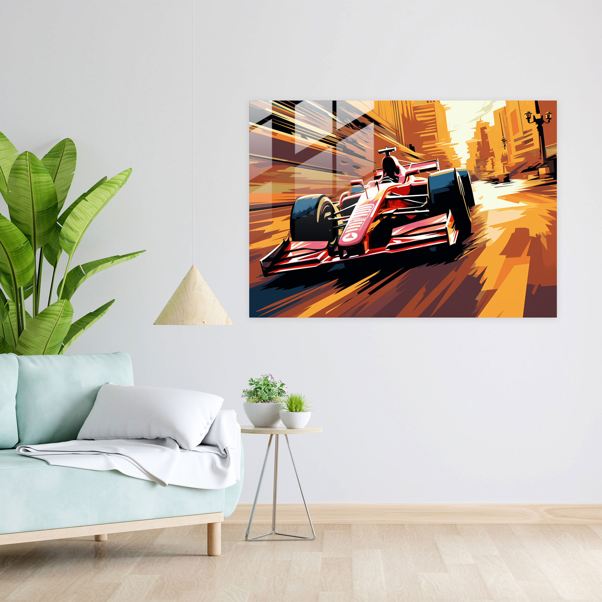 Formula 1 Glass Art - Formula 1, Glass Print, Formula 1, Illustration