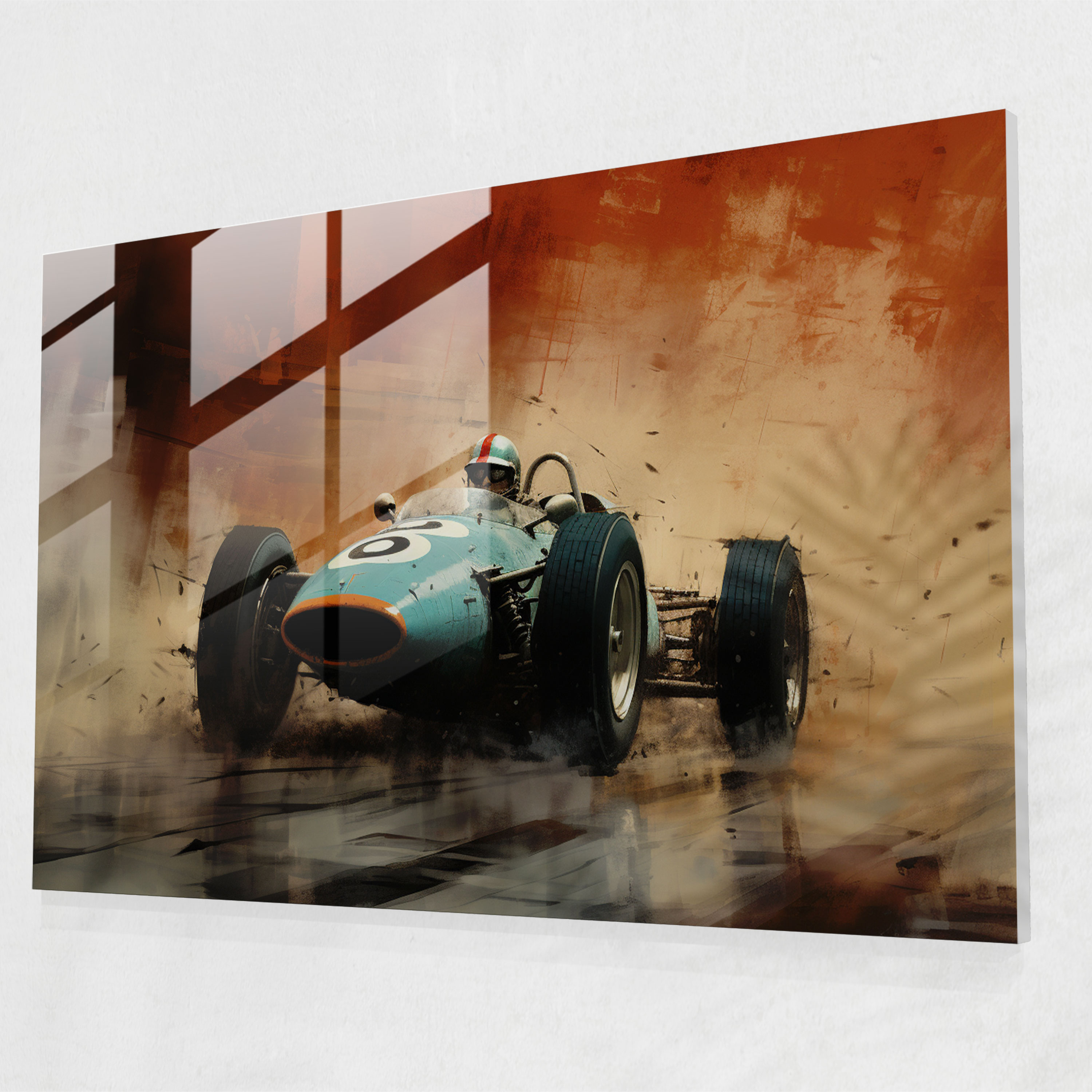 Formula 1 Glass Print - Formula 1, Glass Art, Wall Decoration, Home Decoration
