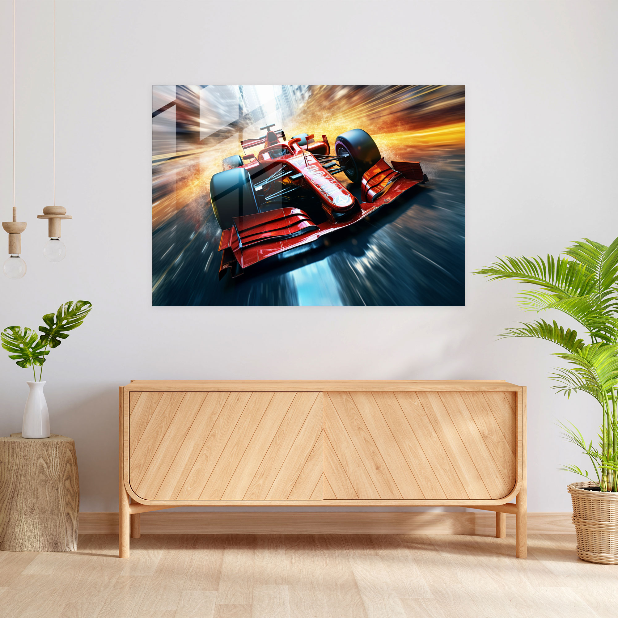 Formula 1 Wall Decoration - Formula 1, Photorealistic Image, Home Decoration, Modern Art