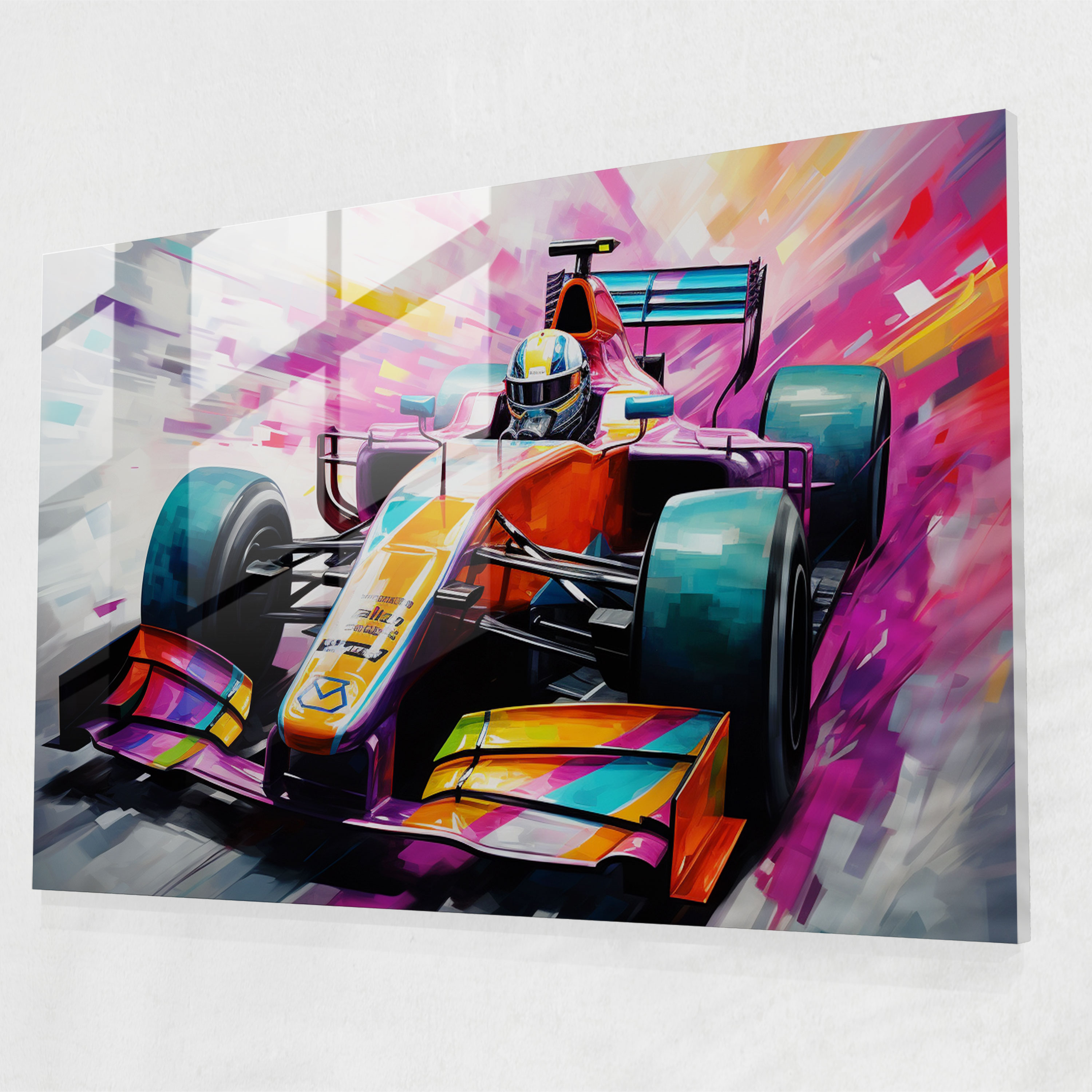 Formula 1 Glass Wall Art - Formula 1, Glass Art, Glass Wall Art, Formula 1