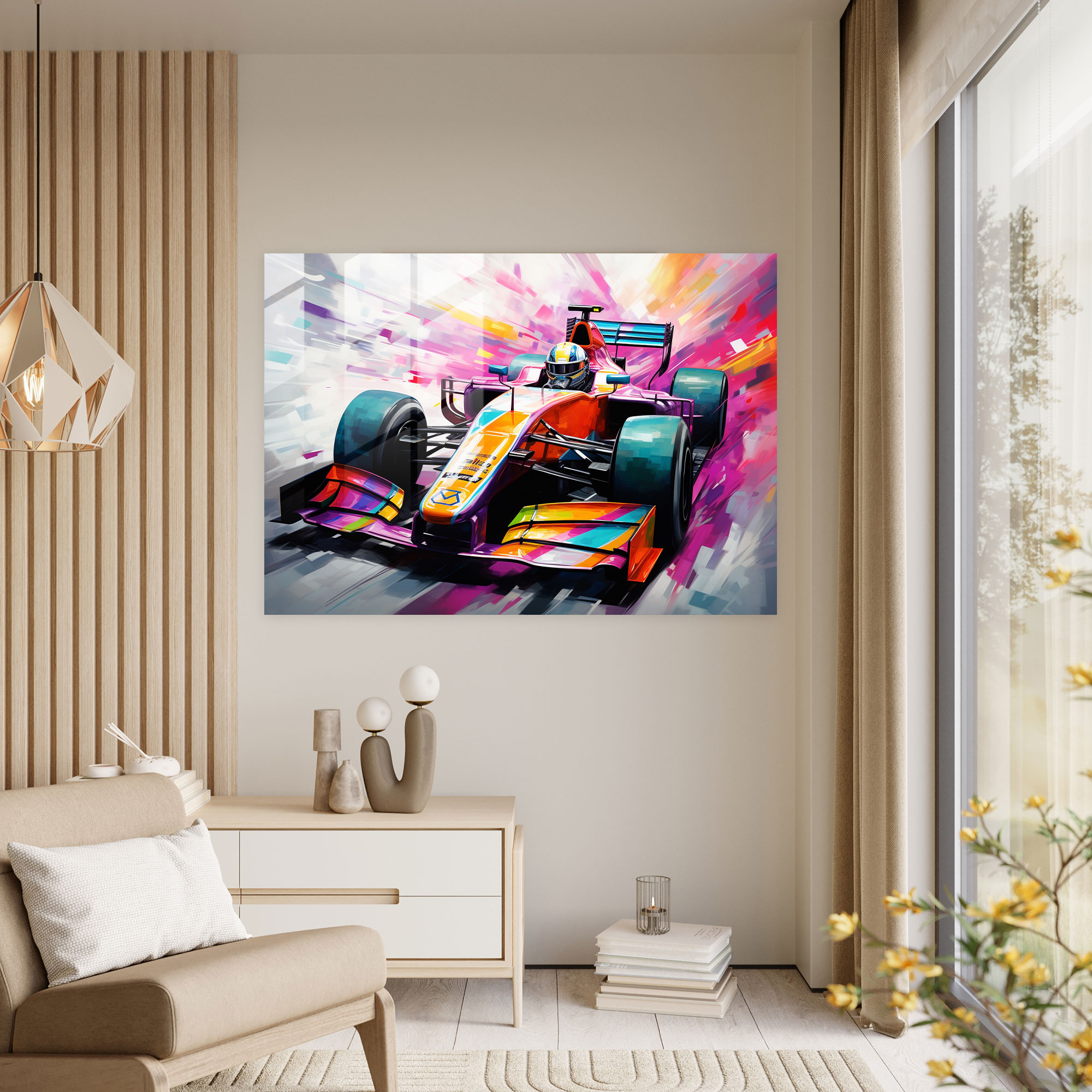 Formula 1 Glass Wall Art - Formula 1, Glass Art, Glass Wall Art, Formula 1