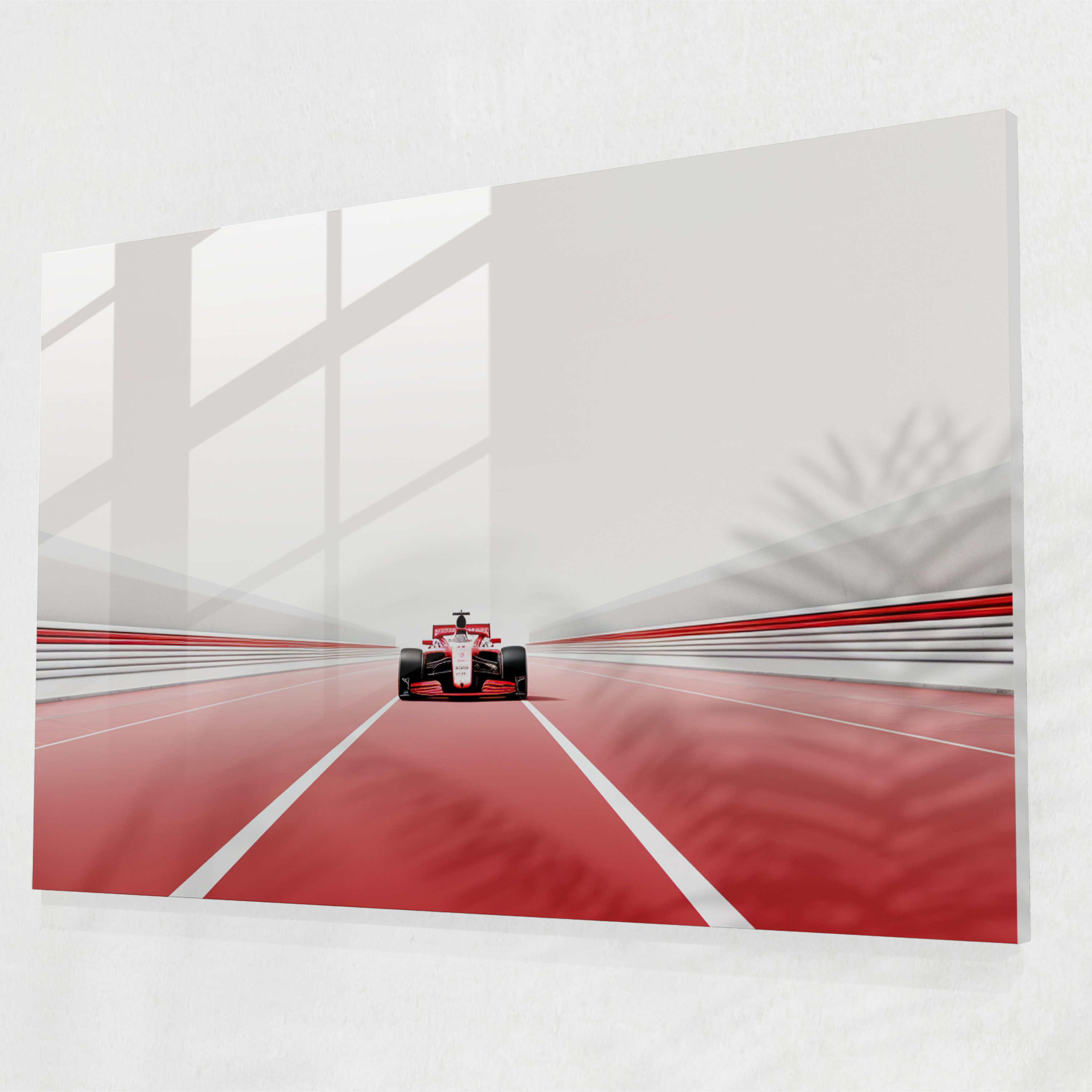 Formula 1 Wall Decoration - Formula 1, Minimalist Line Art, Versatile Piece, Premium Quality