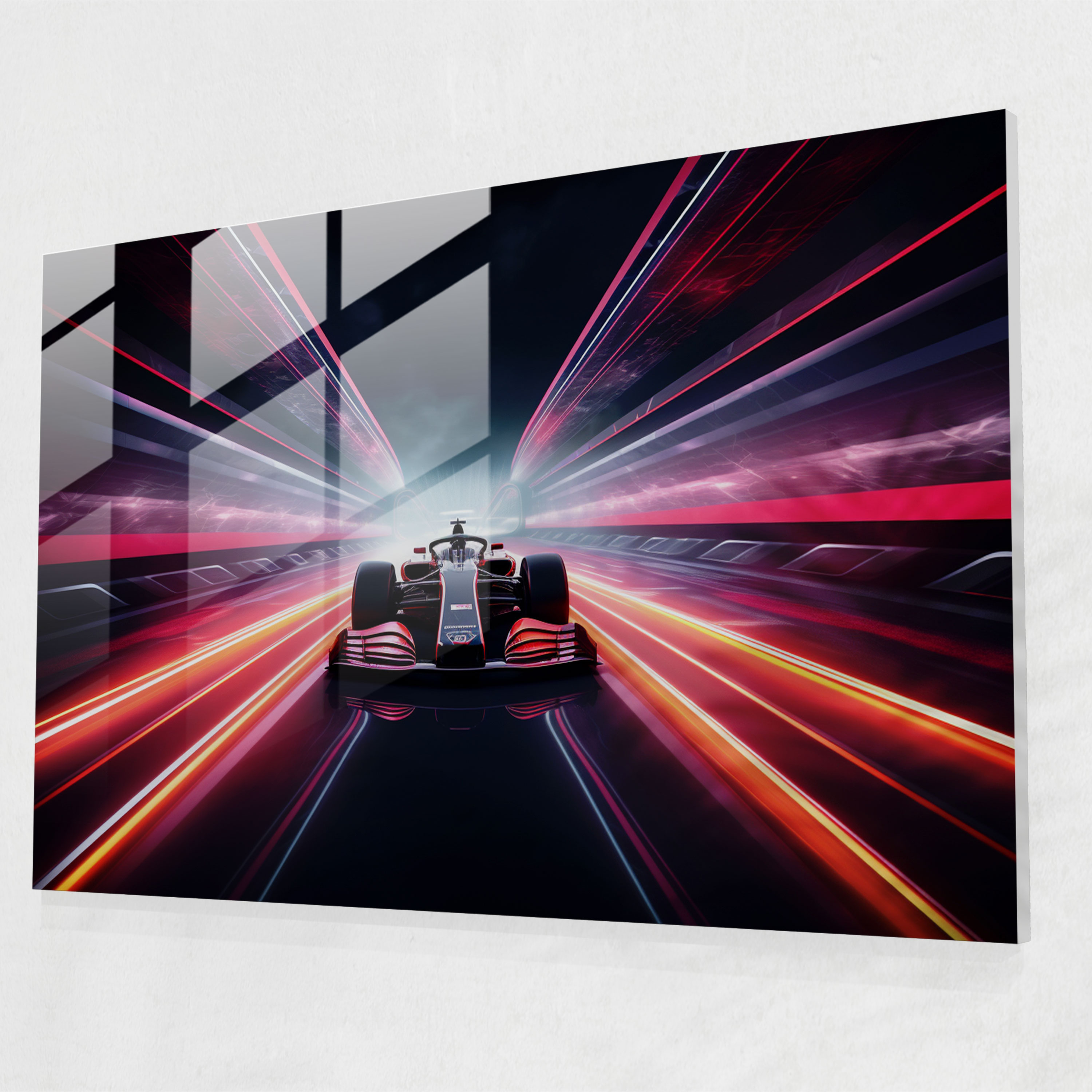 Formula 1 Glass Print - Formula 1, Sleek Design, Glass Print, Glass Wall Art