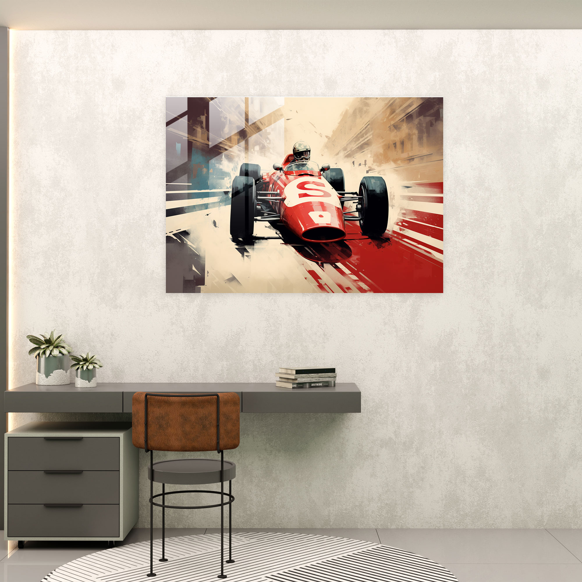 Formula 1 Glass Wall Art - Formula 1, Glass Print, Formula 1, Nostalgia