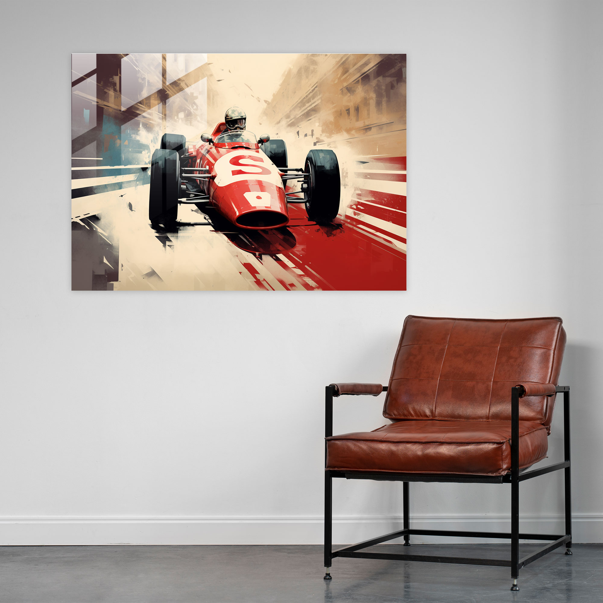 Formula 1 Glass Wall Art - Formula 1, Glass Print, Formula 1, Nostalgia