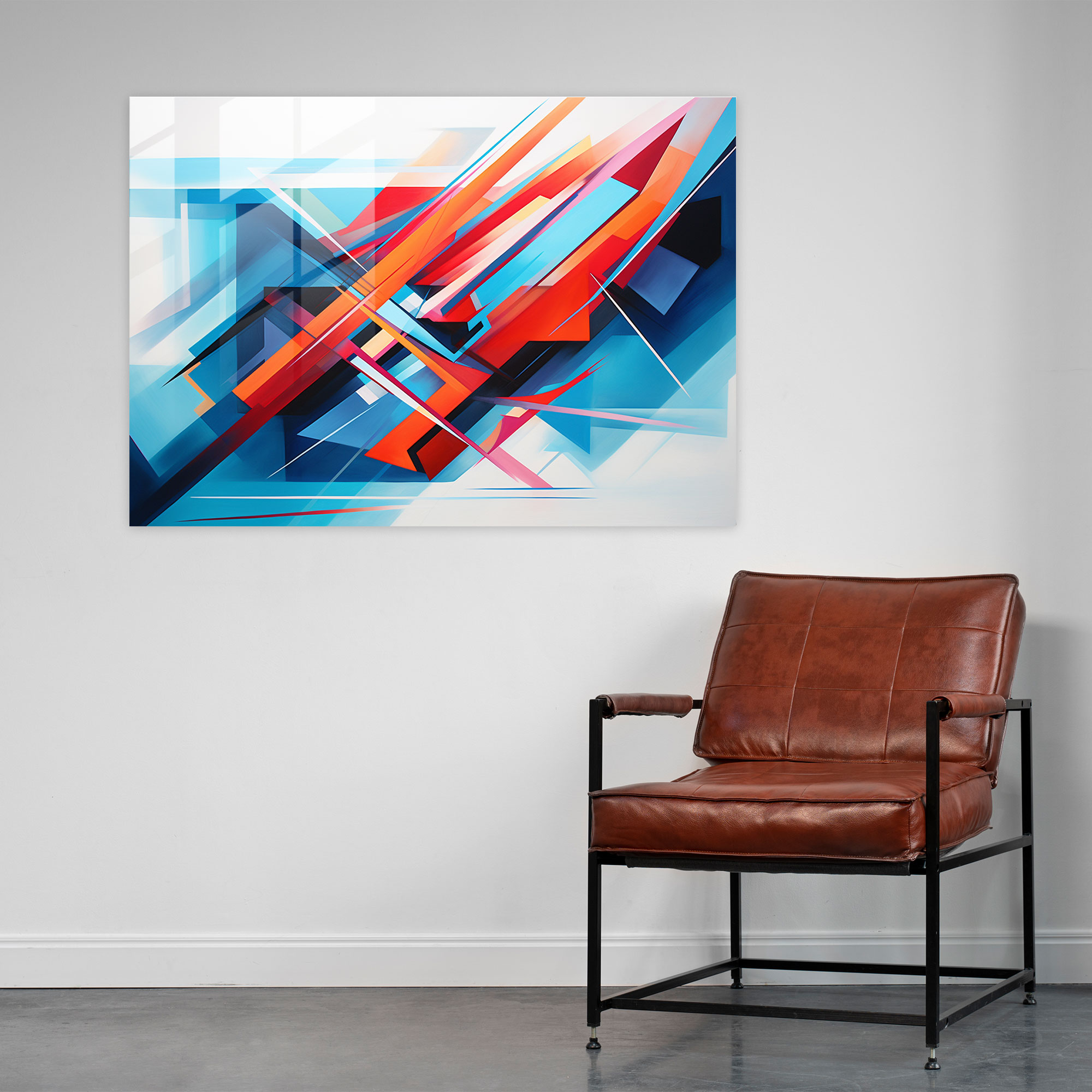 Formula 1 Glass Art - Formula 1, Glass Wall Art, Precision, Geometric Abstract Art