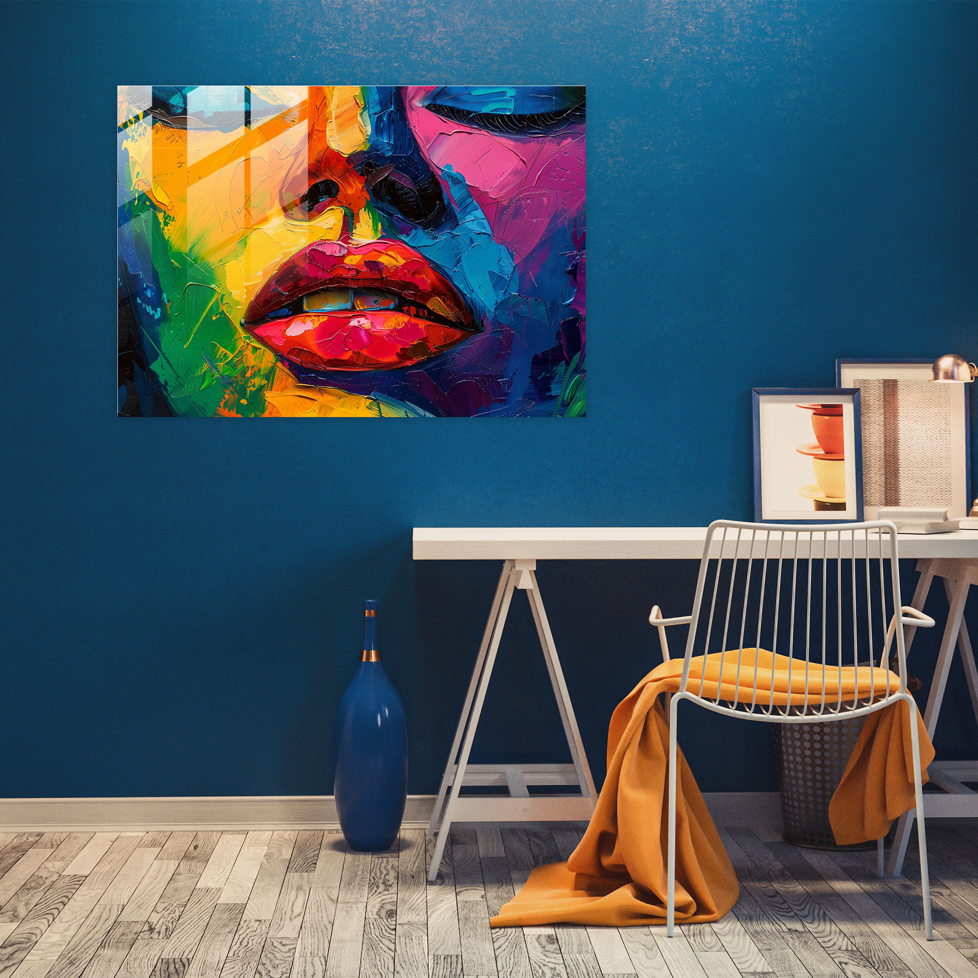 Fovism Art Style Glass Wall Art - Fovism, Modern Art, Glass Wall Art, Wall Decoration
