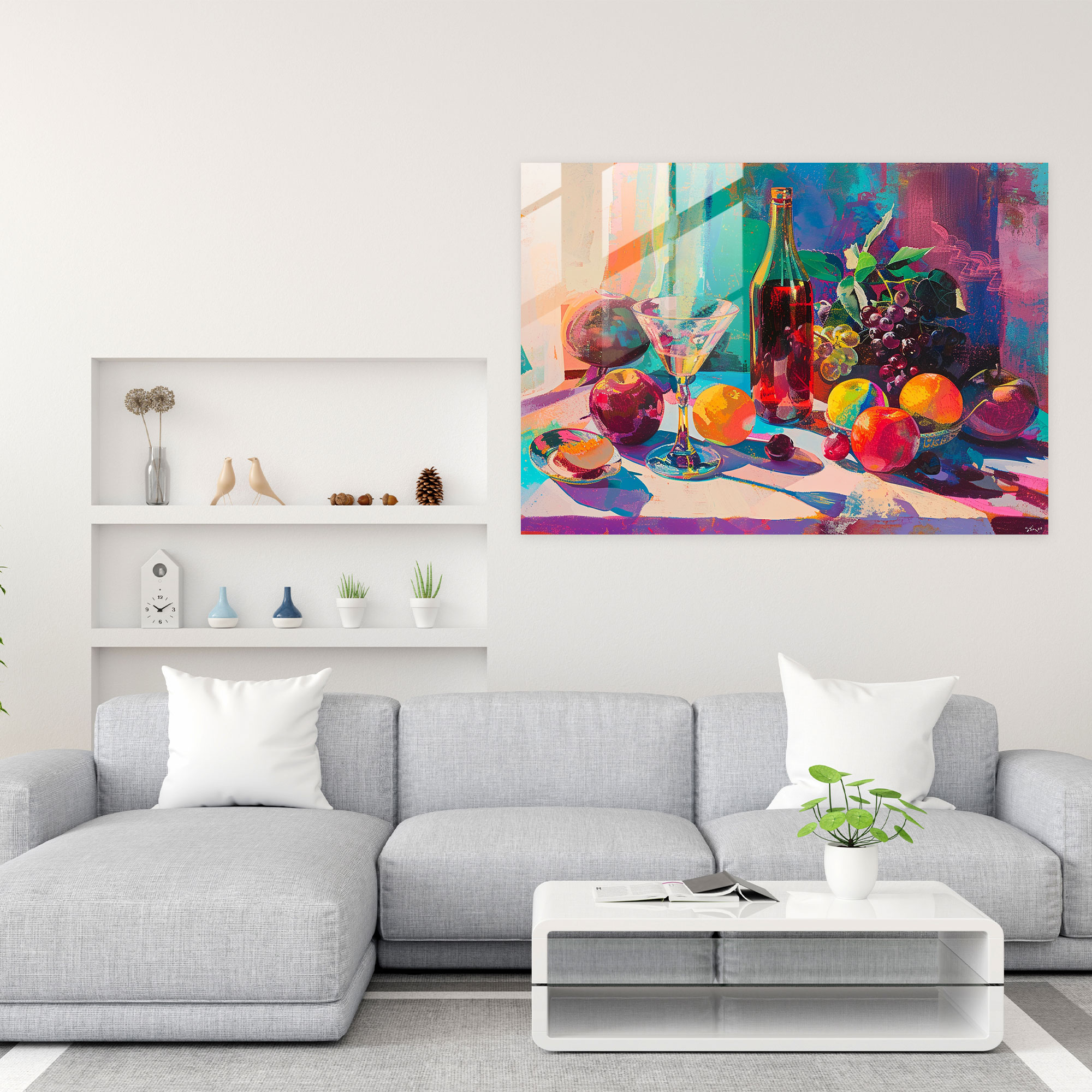 Fovism Art Style Glass Art - Fovism, Fovism Art Style, Wall Decoration, Glass Print