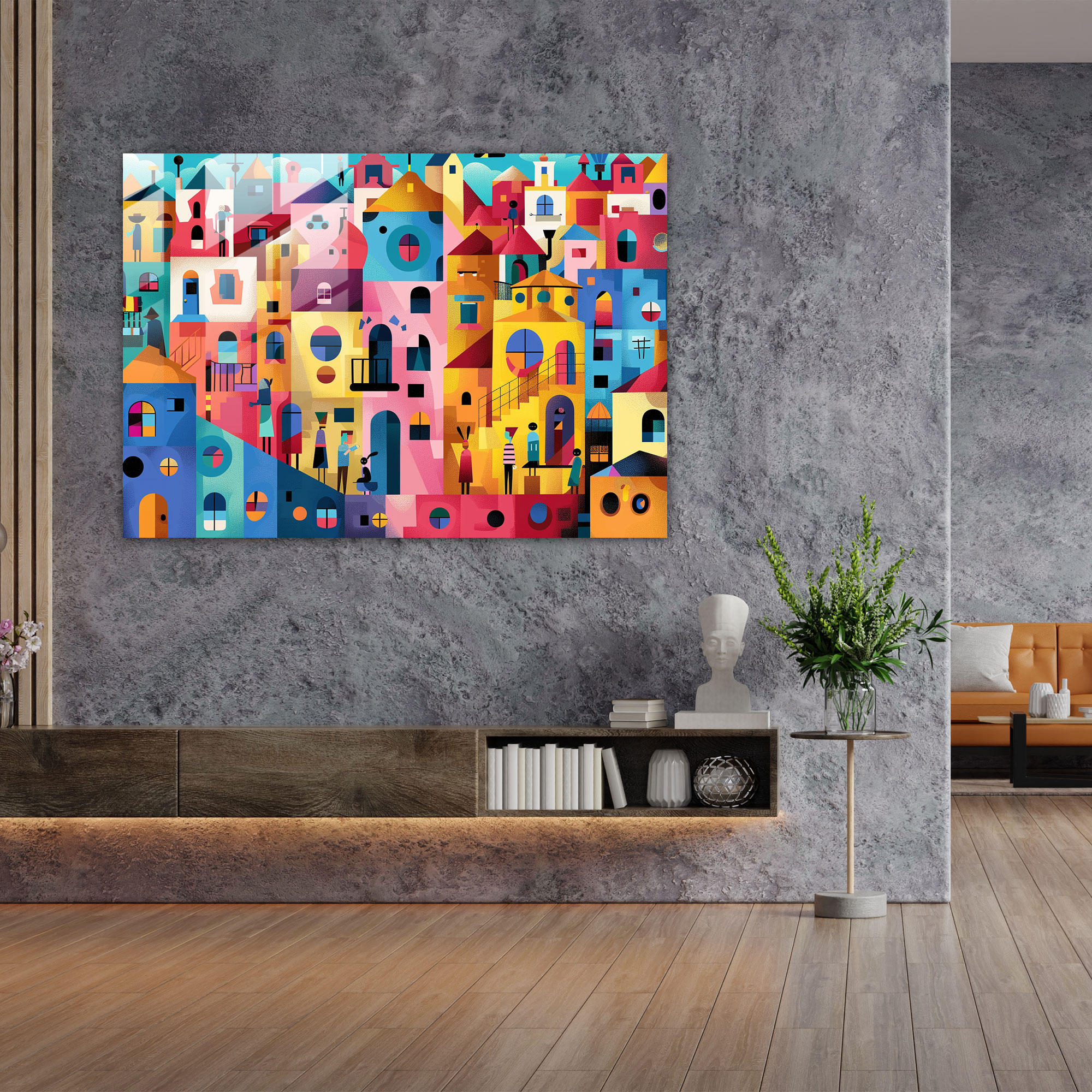 Fovism Art Style Glass Print - Fovism, Fovism Art Style, Wall Decoration, Modern Art