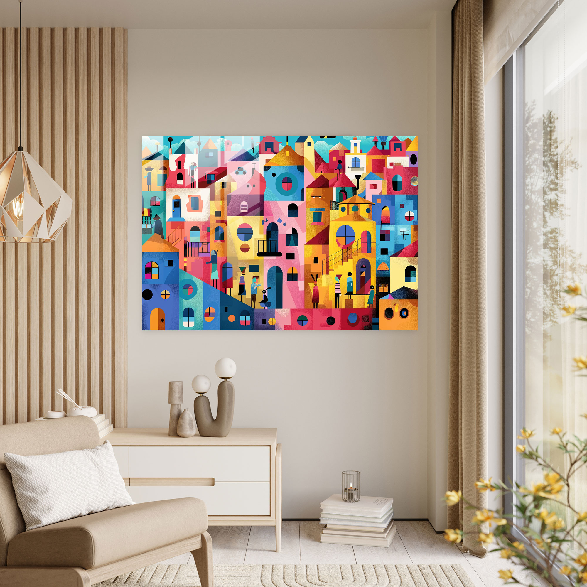 Fovism Art Style Glass Print - Fovism, Fovism Art Style, Wall Decoration, Modern Art